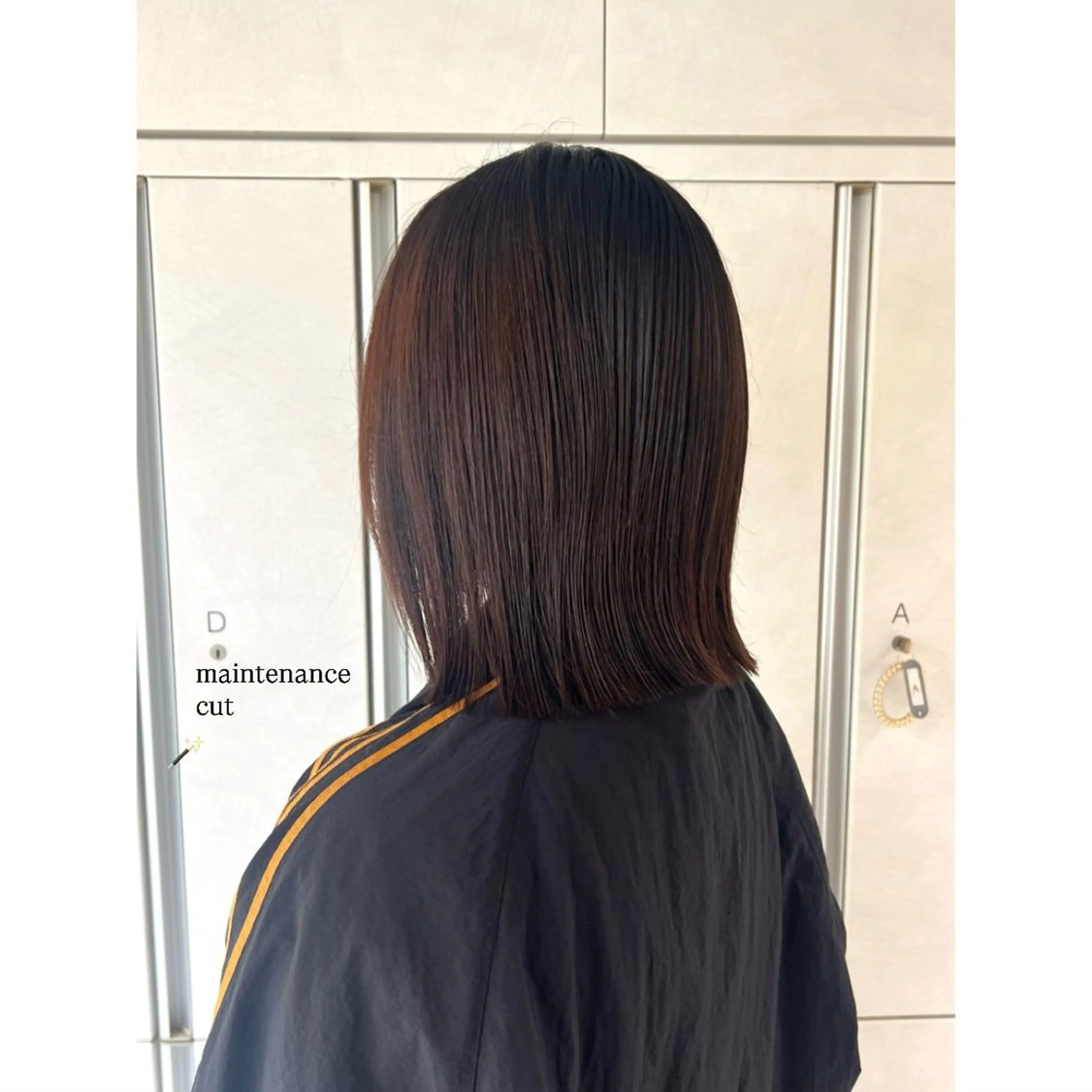 ミディアム カット スパ/暖色カラー /白髪染め/ひな🫧のヘアスタイル