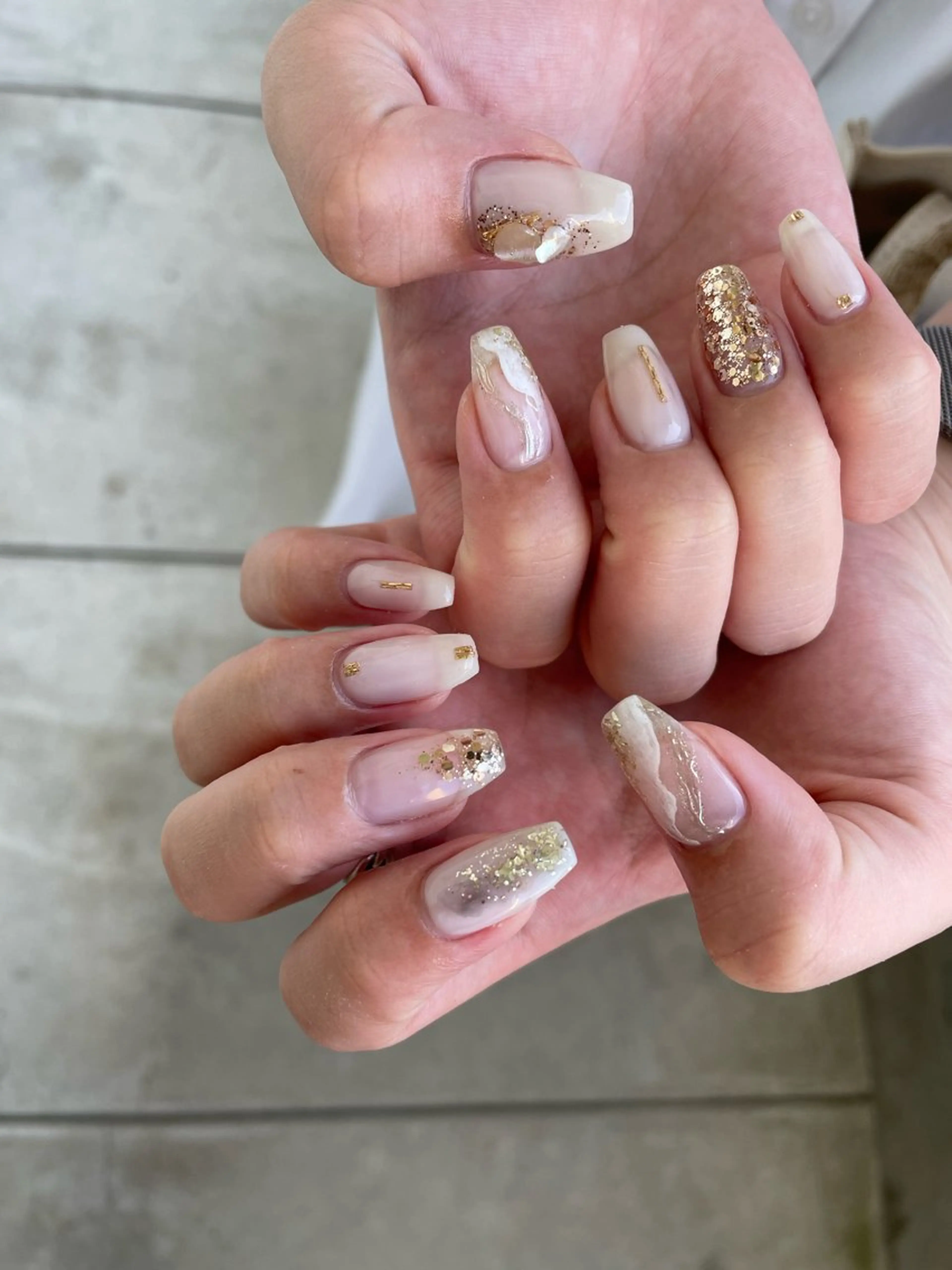 ネイル ニュアンスネイル nailsalon mionのネイルデザイン