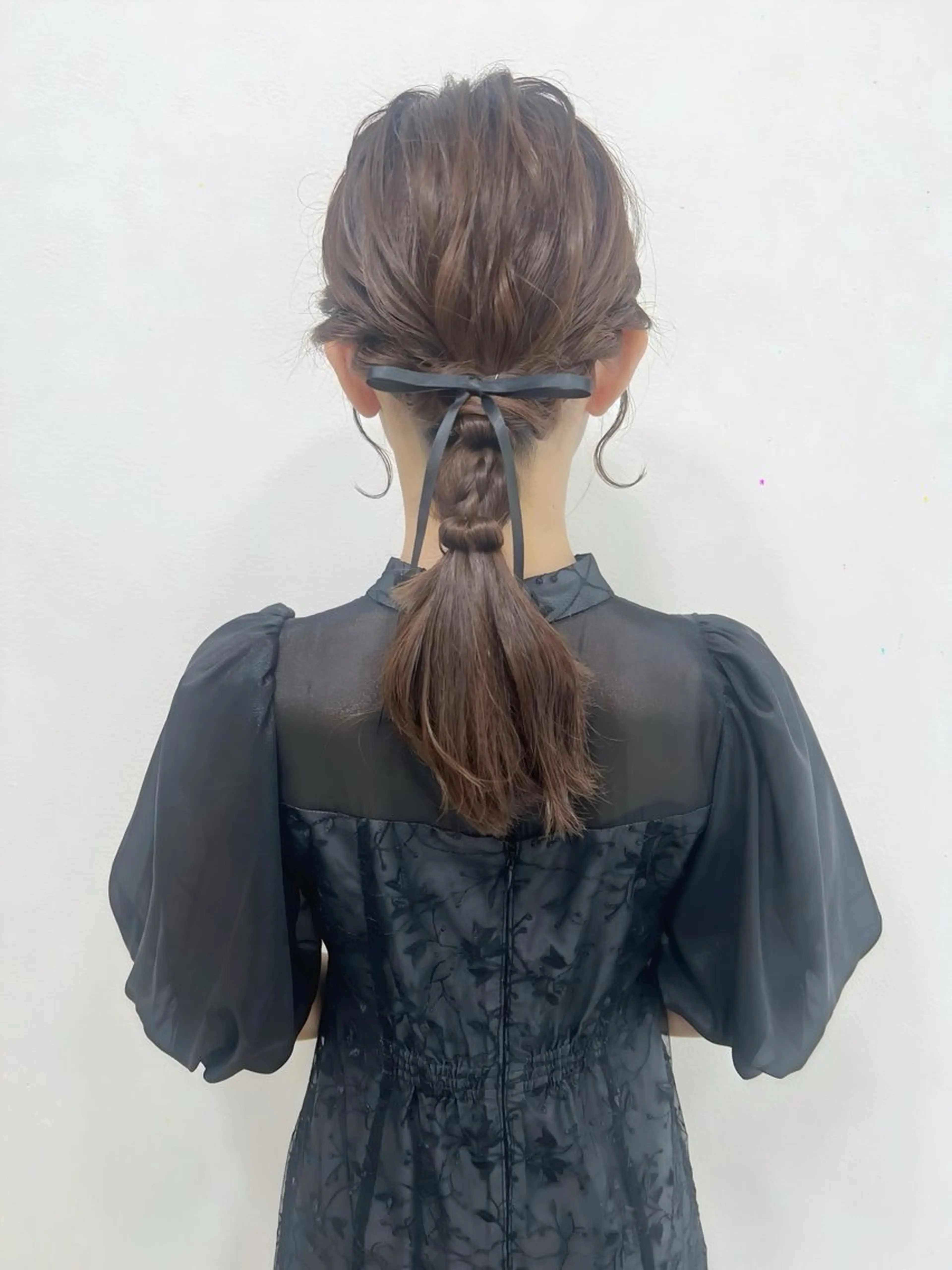 セミロング ヘアセット ヘアメイク🎀 佐野 妃都美のヘアスタイル