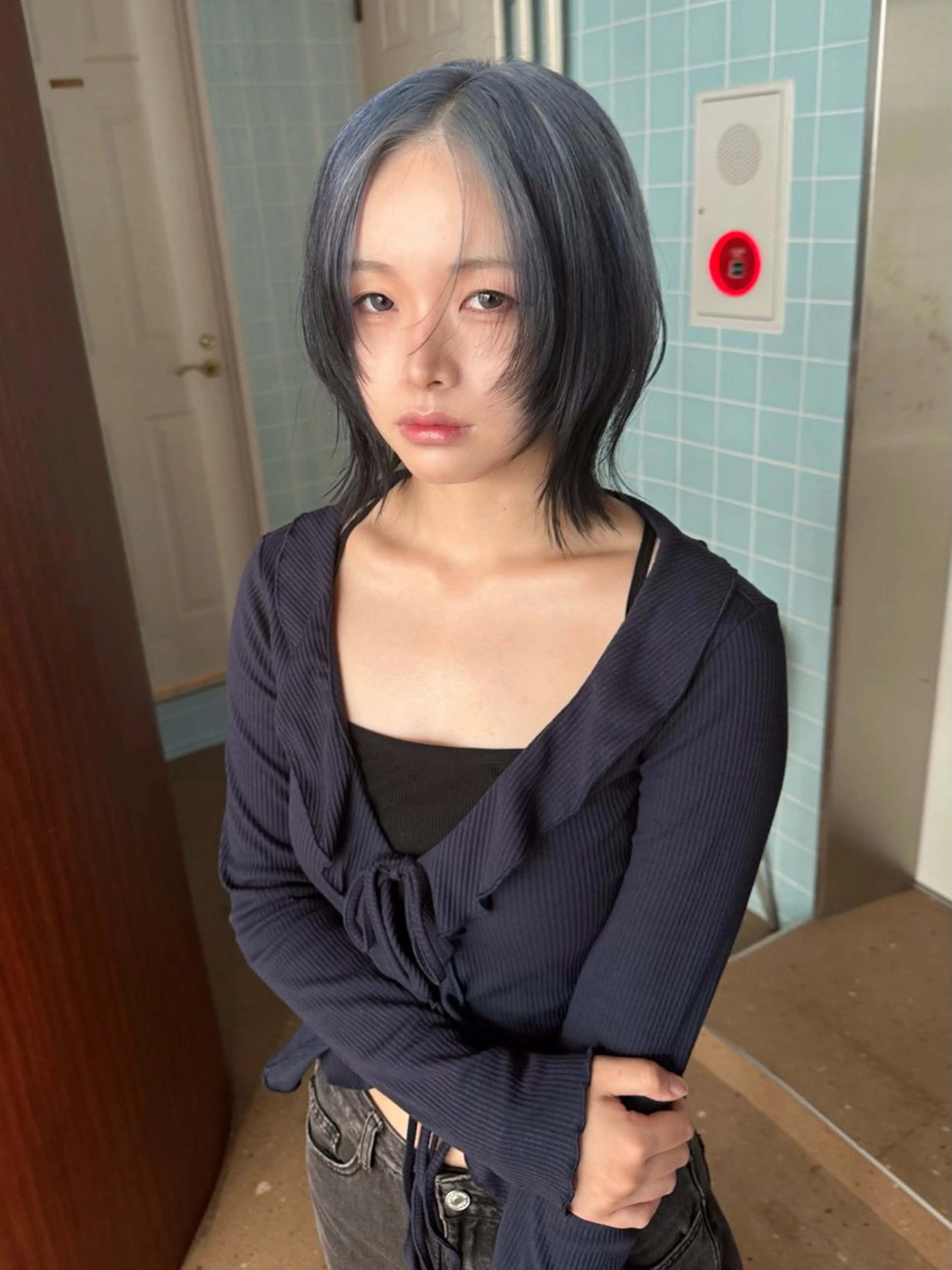 ショート ウルフカット カット ヘアカラー トリートメント エクステ ウルフ/レイヤー/ 渋谷🔮Yudaiのヘアスタイル