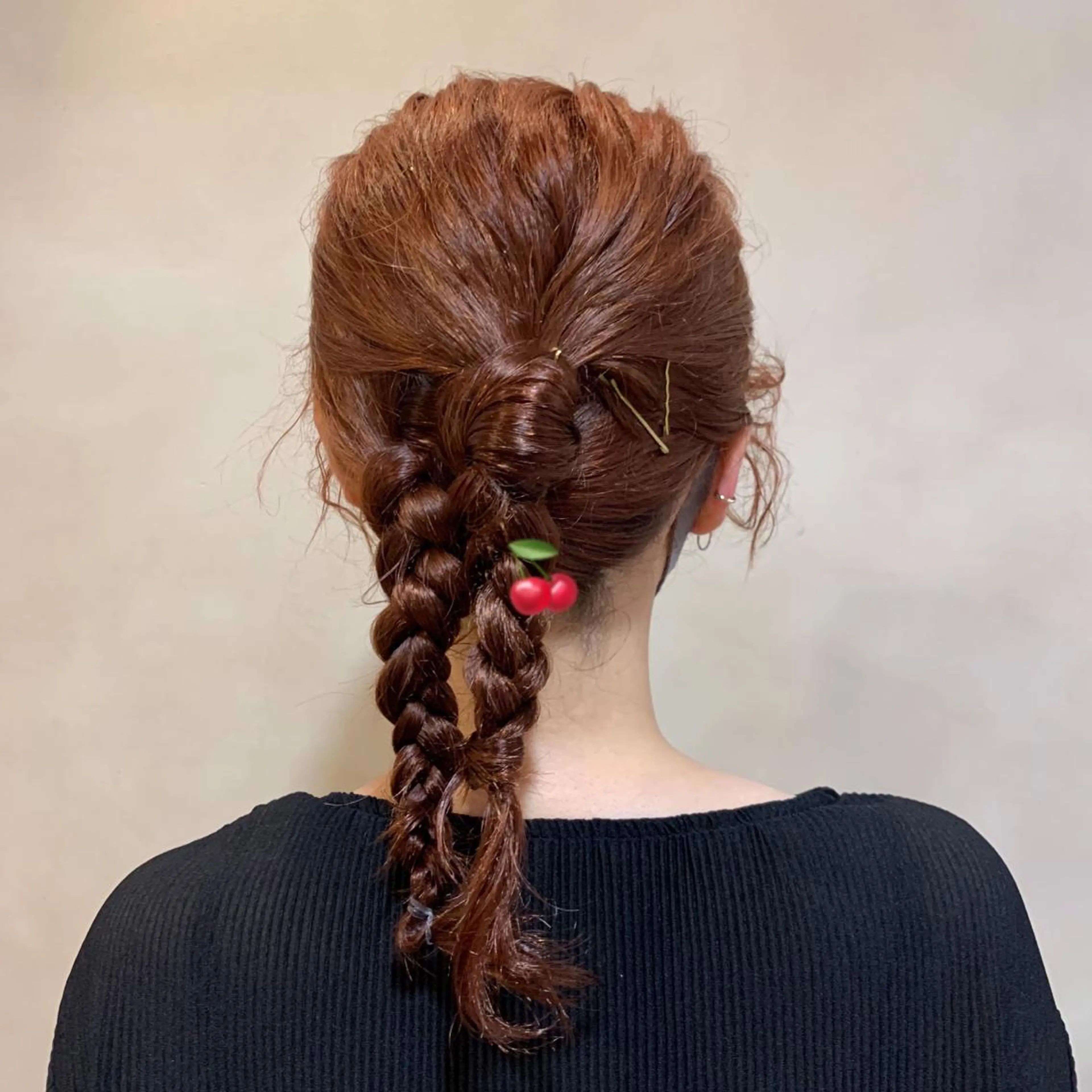 カラー ヘアアレンジ 透明感カラー オーガニックカラー 桃果 momokaのヘアスタイル