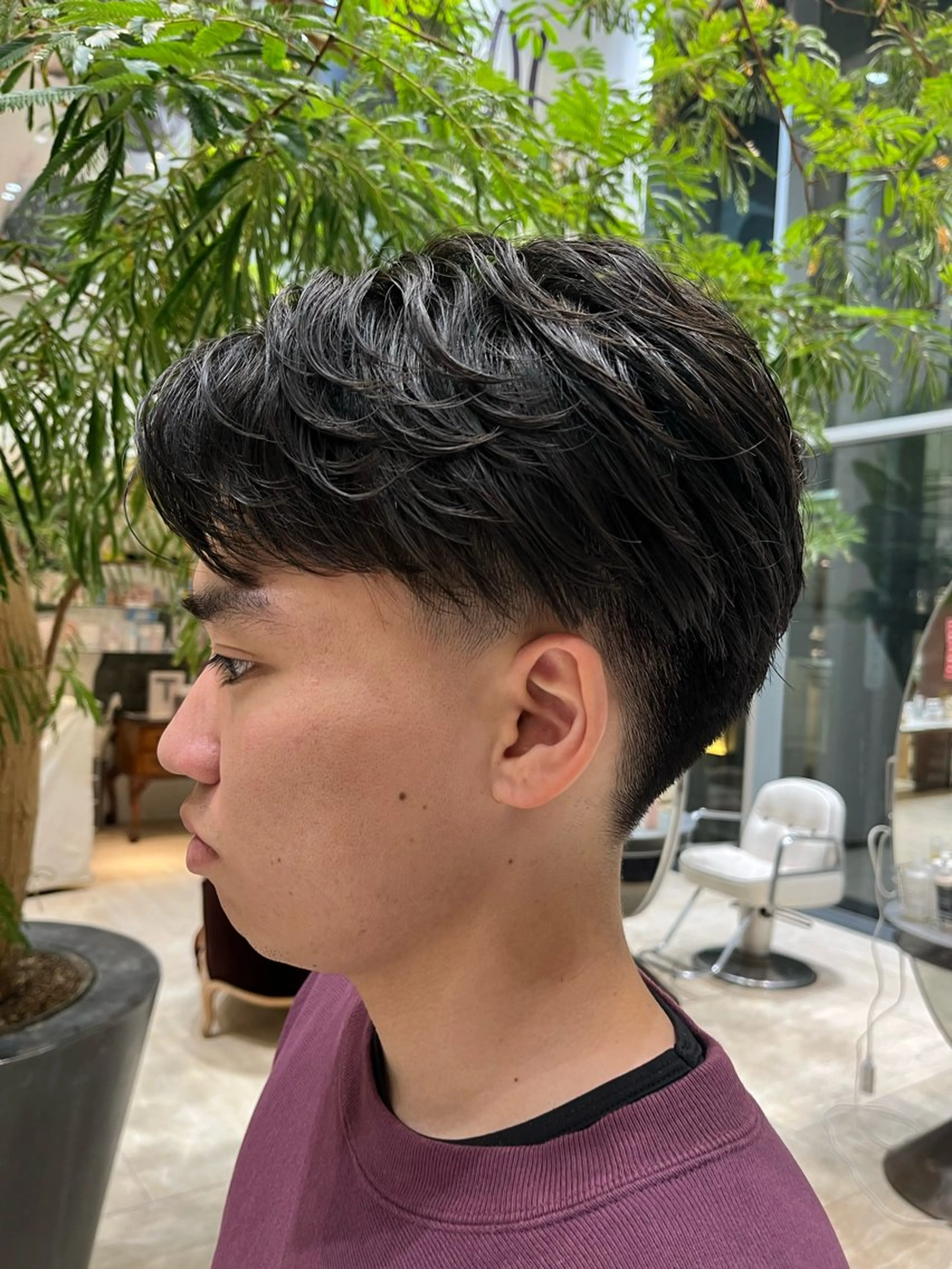 パーマ メンズ メンズパーマ パーマ オブヘア　ウエスト店所属・鈴木 夏季/お悩み相談のヘアスタイル