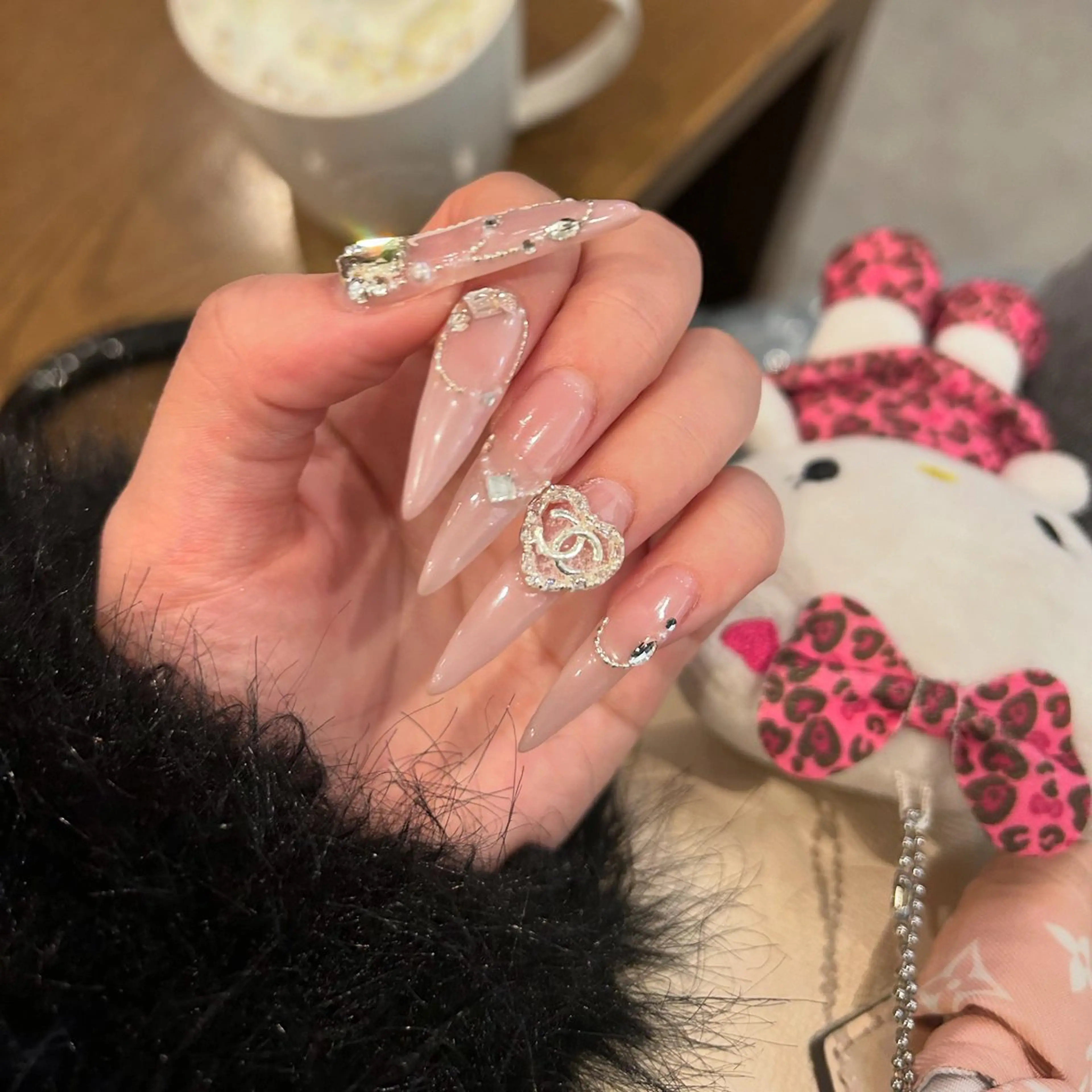 ロング zir nail 💞KASUMIのネイルデザイン