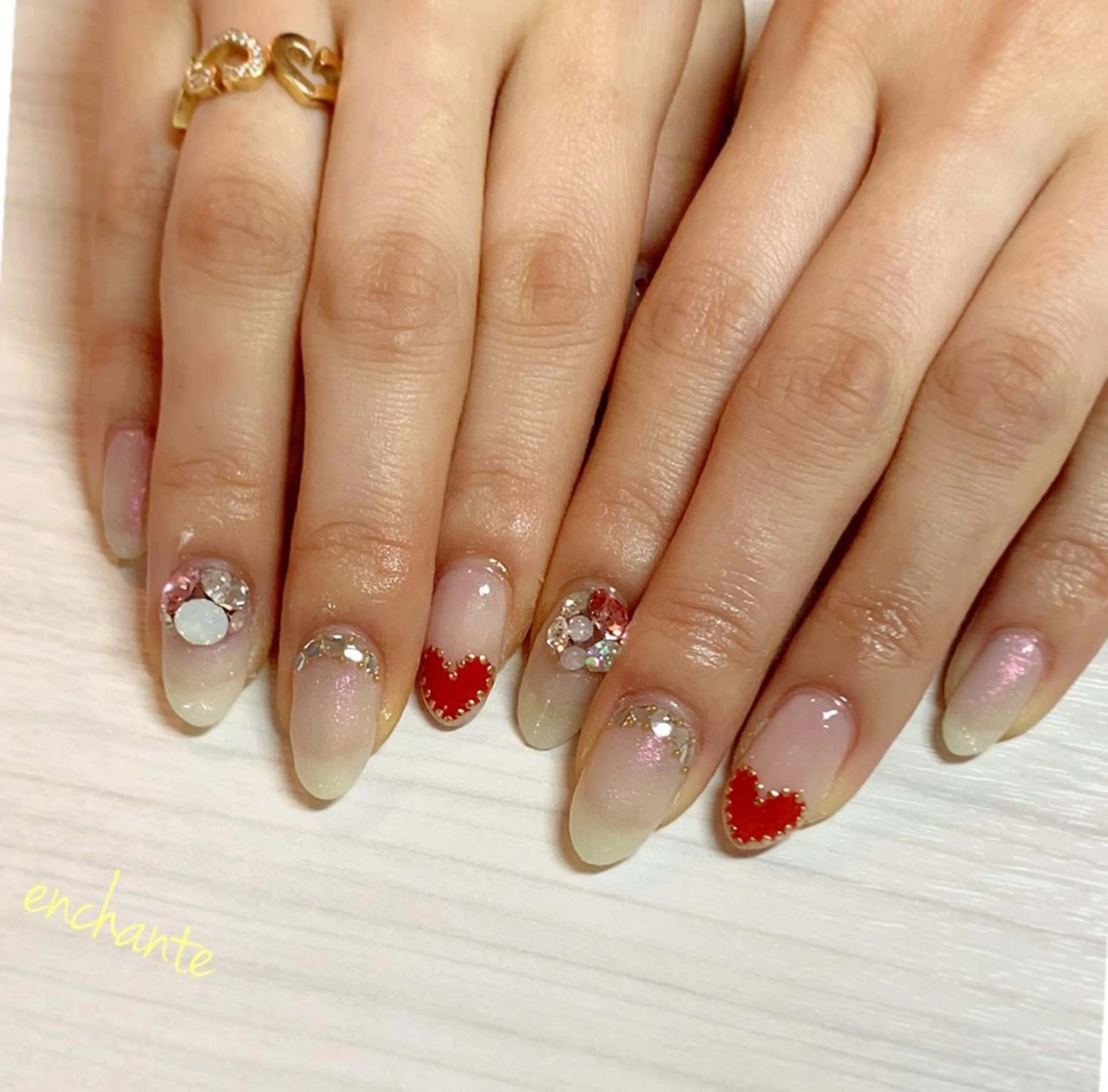 ネイル アンシャンテ所属・enchante 自由が丘のネイルデザイン