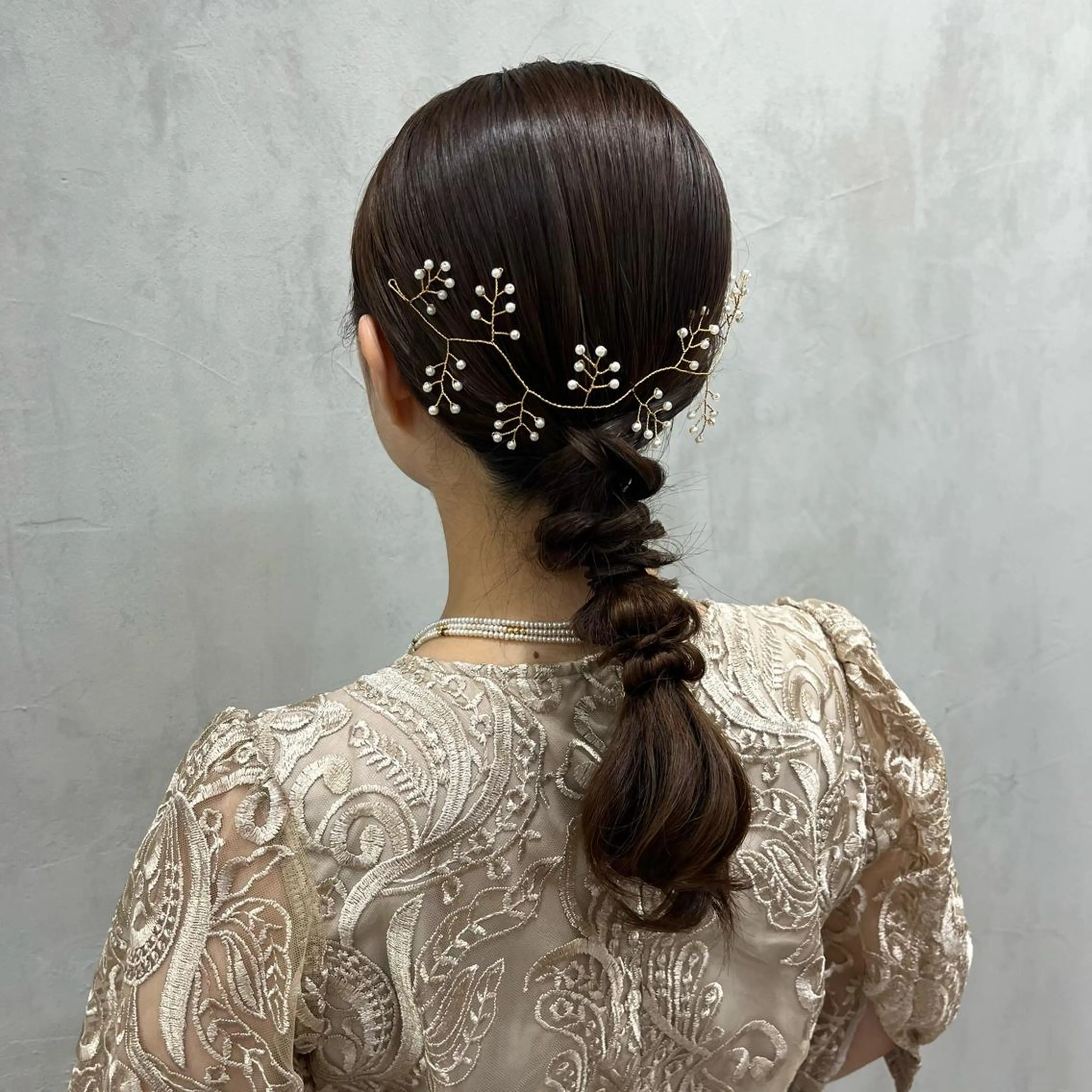 ミディアム ヘアアレンジ ヘアセット 🫧tomoka 透明感カラー🫧のヘアスタイル