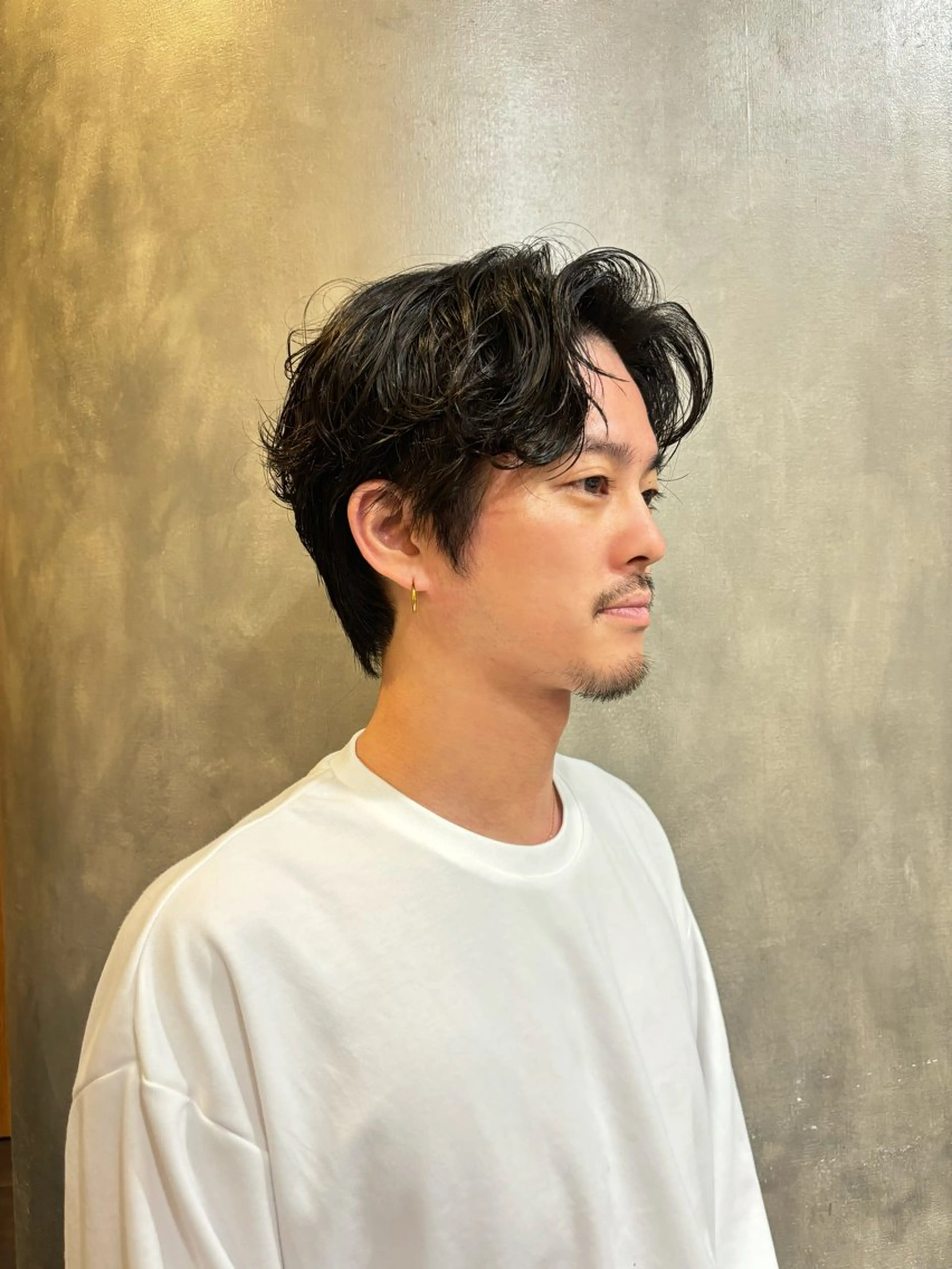 骨格似合わせカット＋パーマの写真