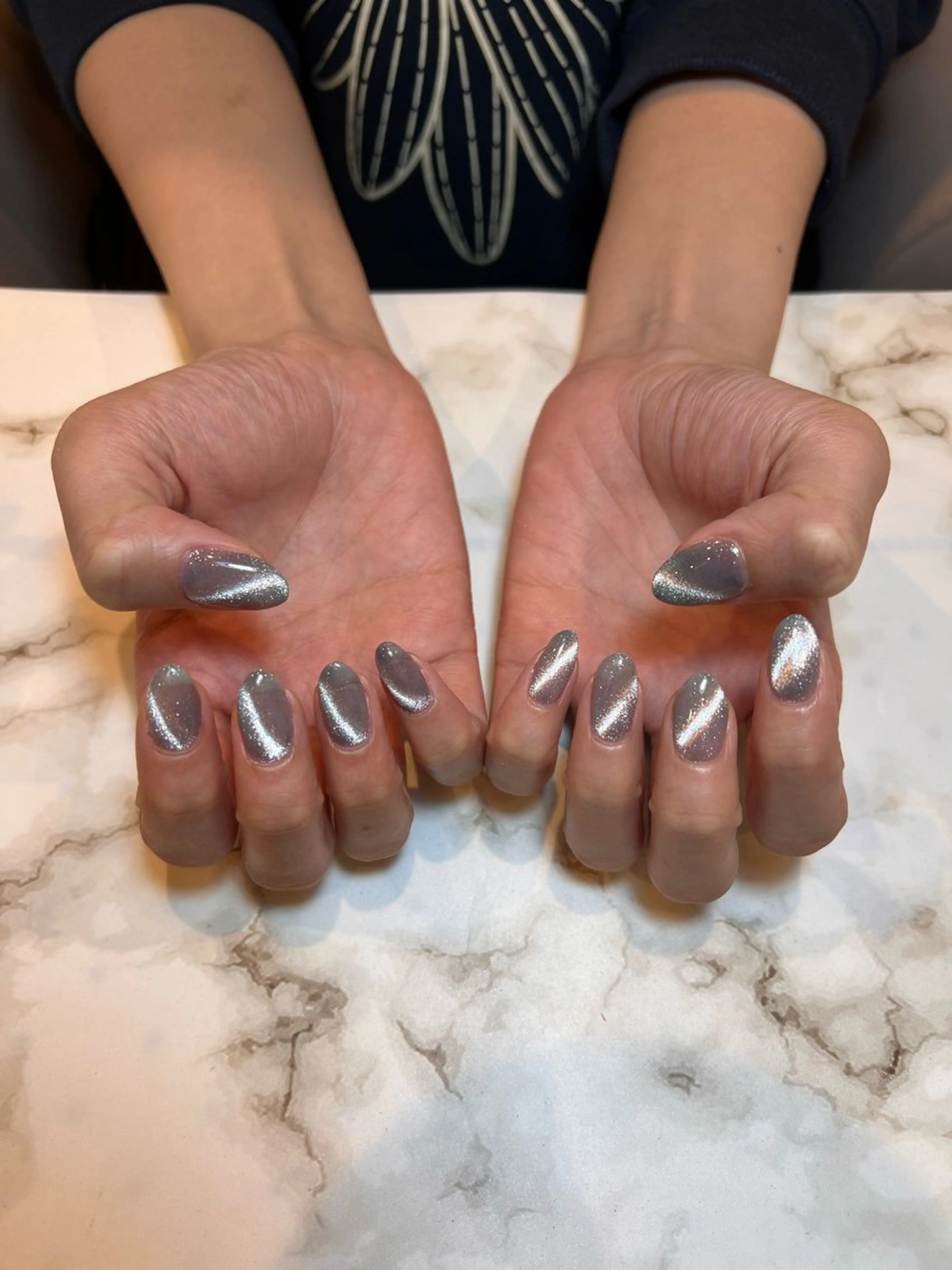 ネイル マグネットネイル ハンドネイル KANOネイリスト/ UNELMA天神のネイルデザイン