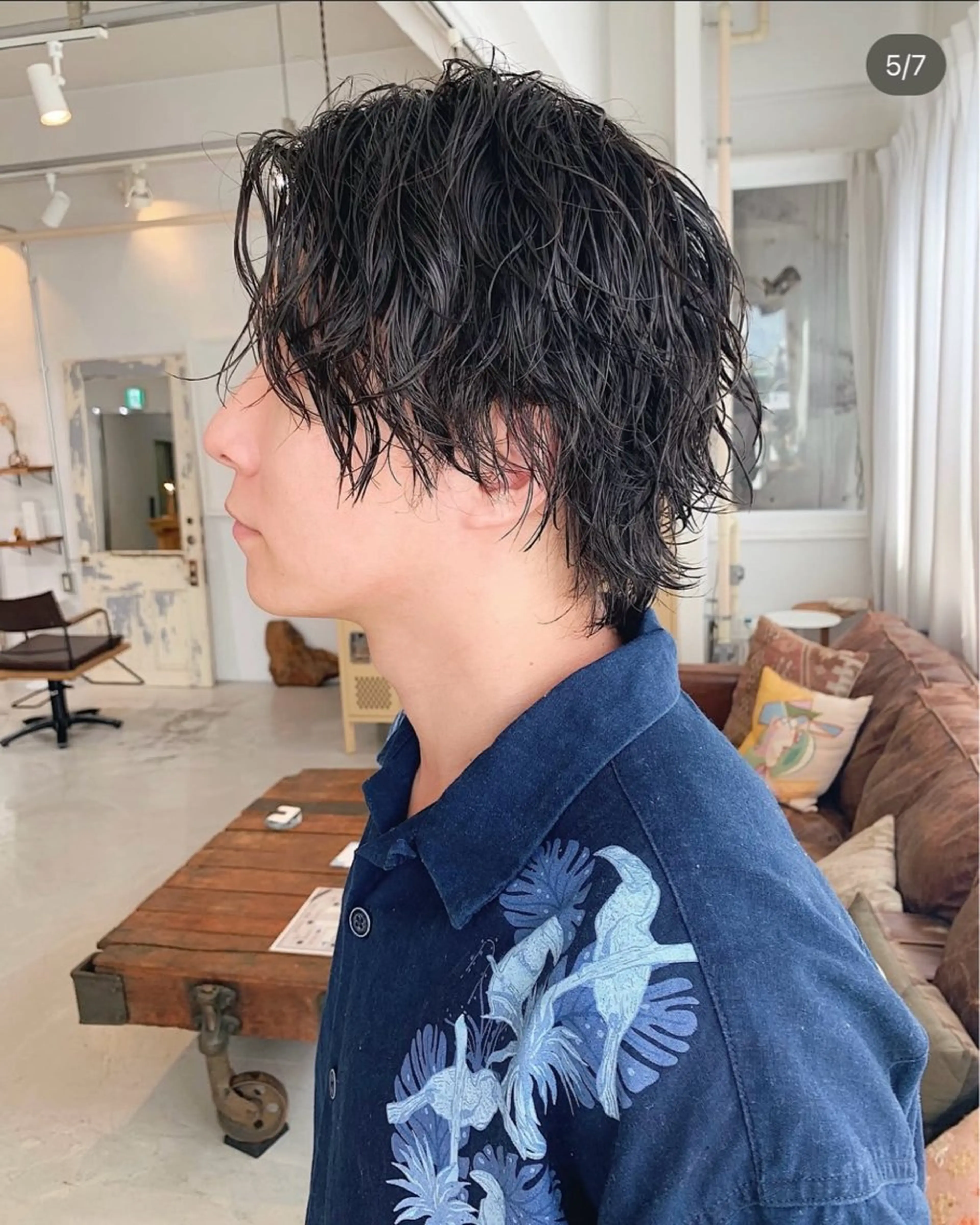 【🌟メンズ 平日限定🌟】men's骨格補正カット+ツイスパ、波巻き等の写真