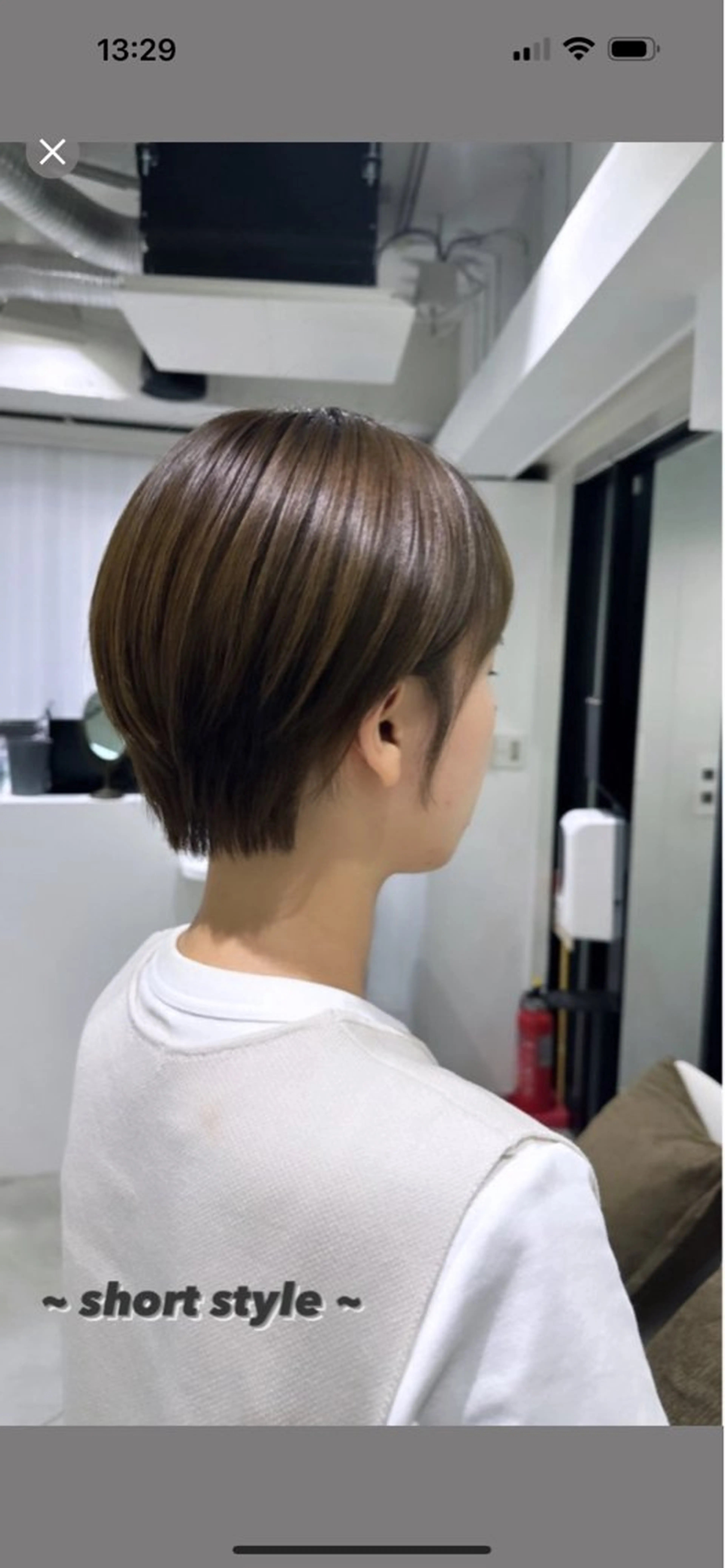 ショート 縮毛矯正/ネイル 🌻ひまわり🌻のネイルデザイン