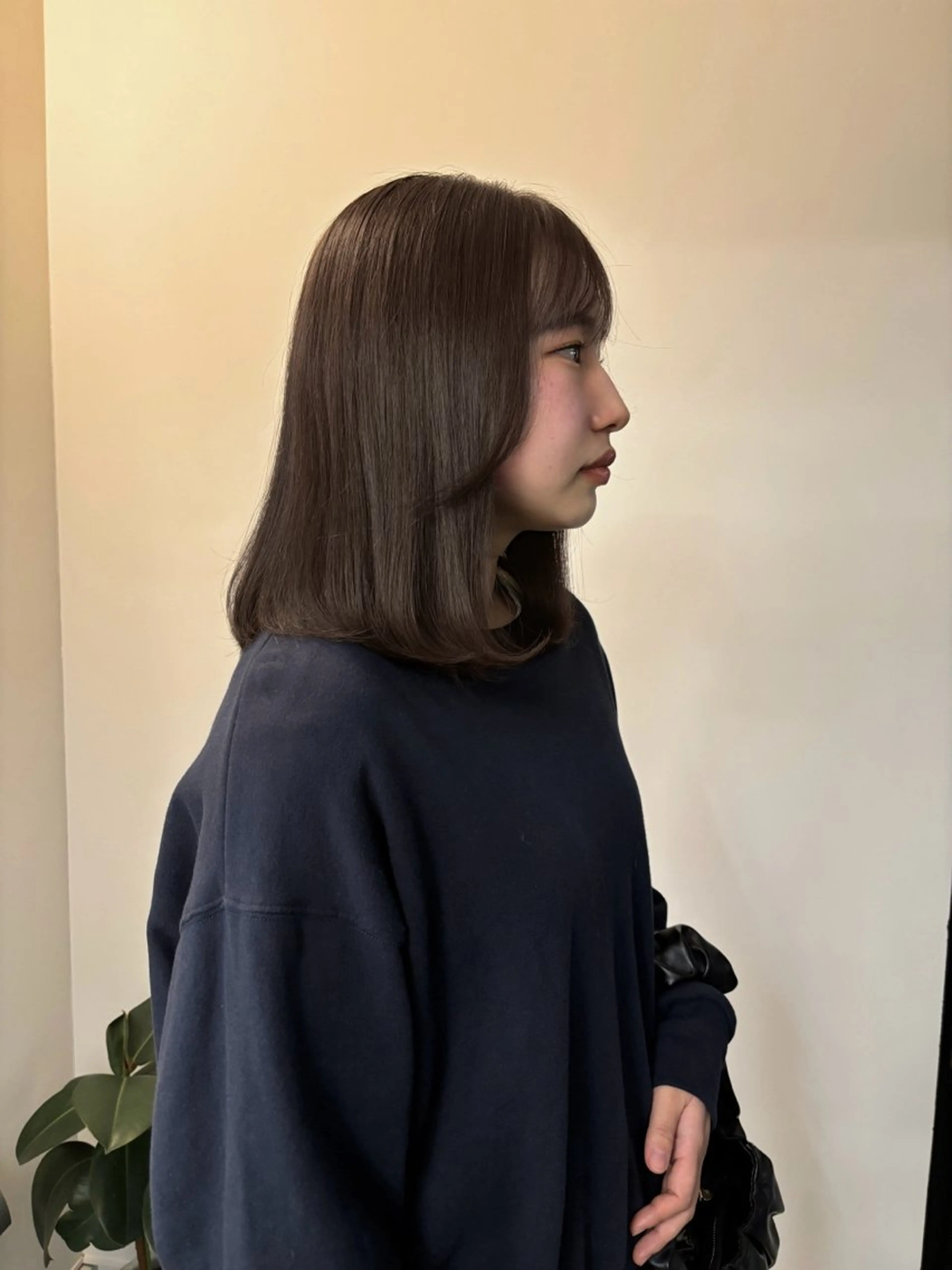 ミディアム カラー paige_.hair所属・蛭町 遥香のヘアスタイル