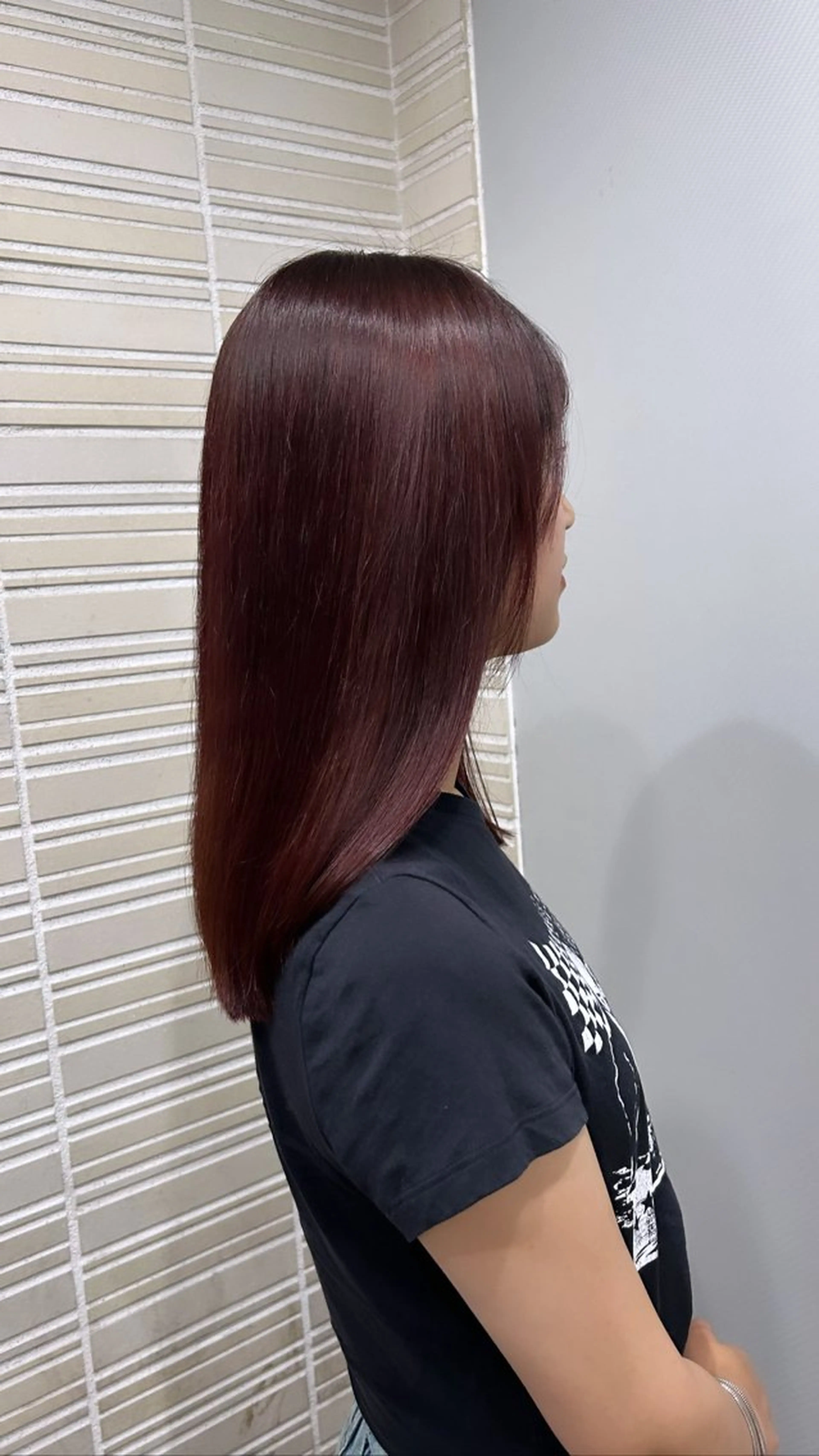 セミロング カラー 名古屋栄/ブリーチ/ ボブ🧃木下桃嘉のヘアスタイル