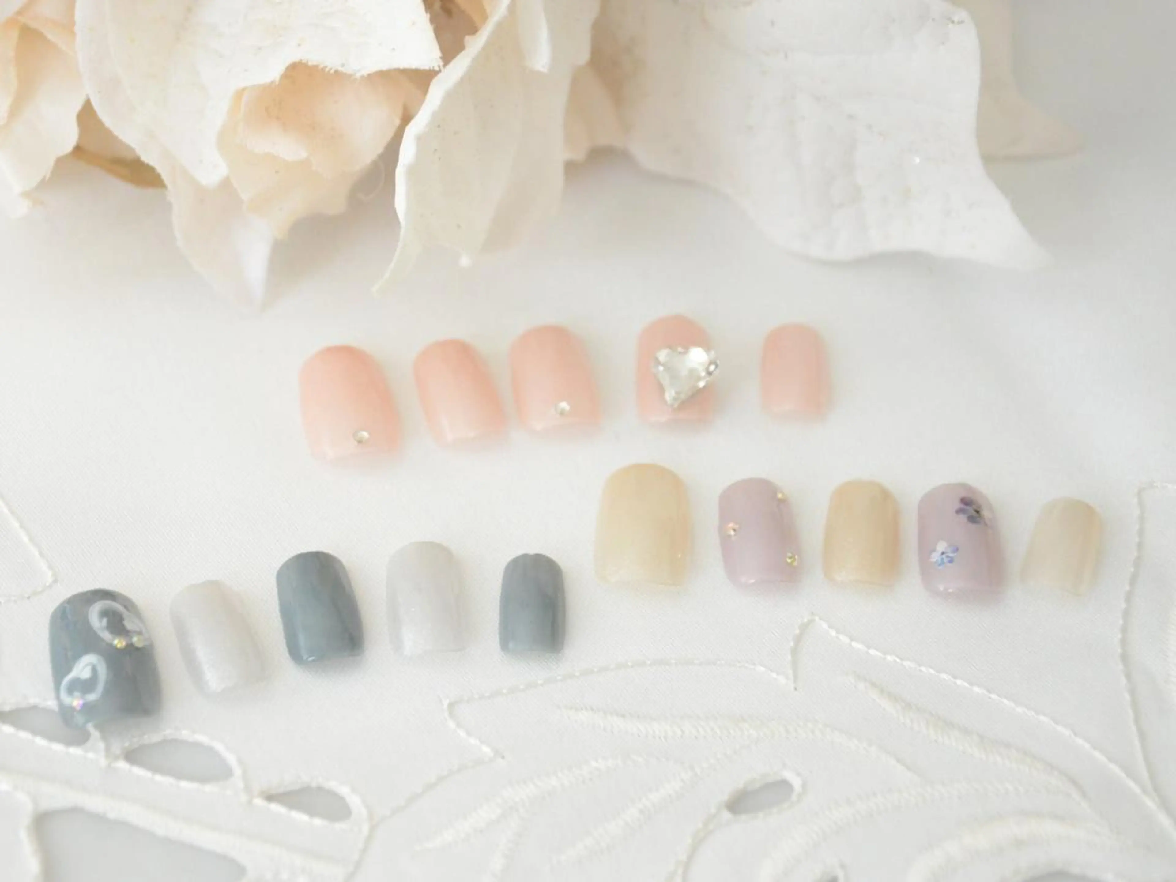 ネイル 春ネイル ハンドネイル ハンドケア SalonLinda Madokaのネイルデザイン