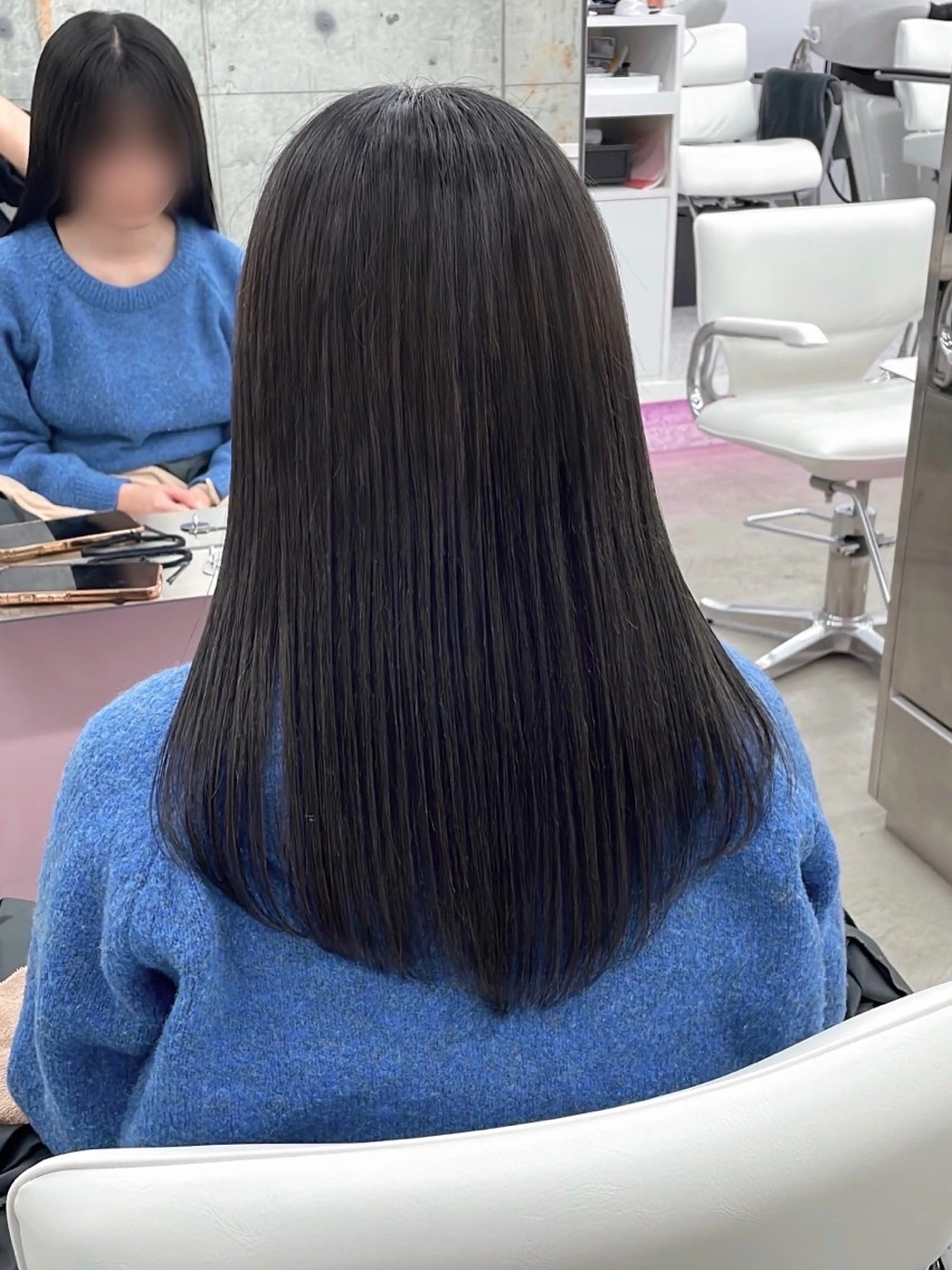 ミディアム カラー パーマ ヘアアレンジ IVY表参道所属・ヘアメイク小野リエ 韓国ハーフ🦊のヘアスタイル