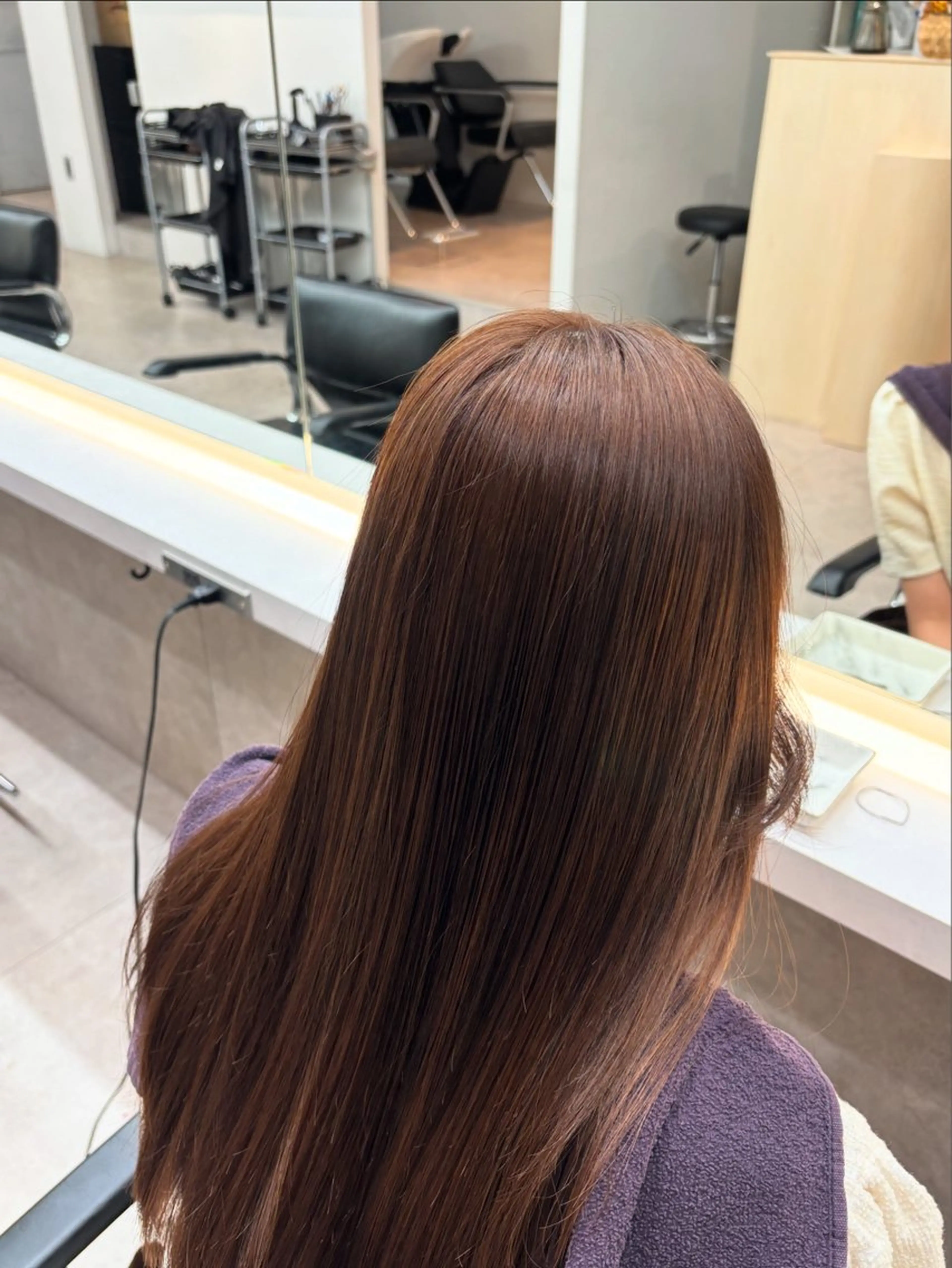 艶ケアカラーモデル✨   4600円の写真