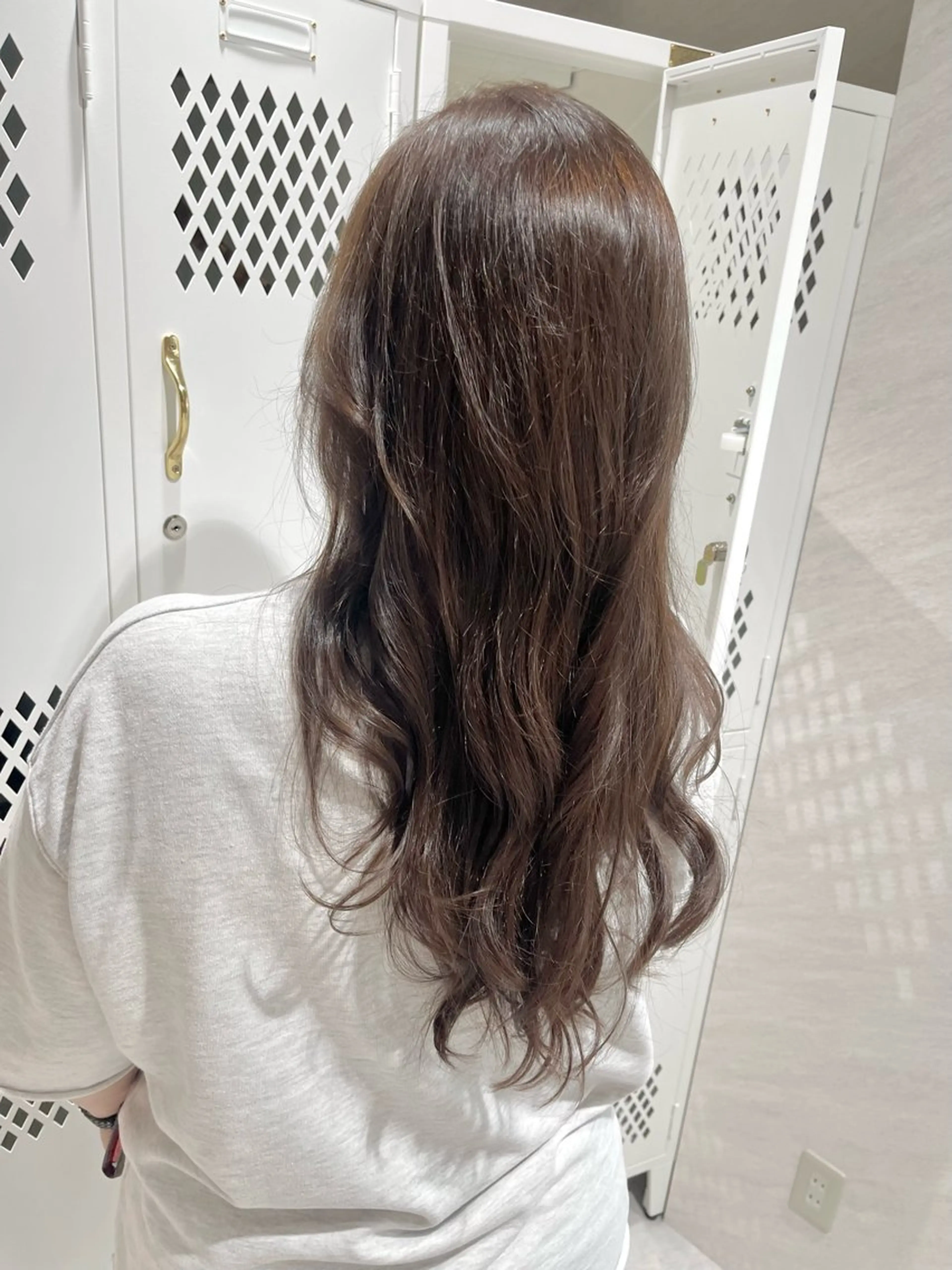 セミロング カラー グレージュ ヘアカラー トリートメント 🩵ボブ/レイヤー /髪質改善🩵のヘアスタイル