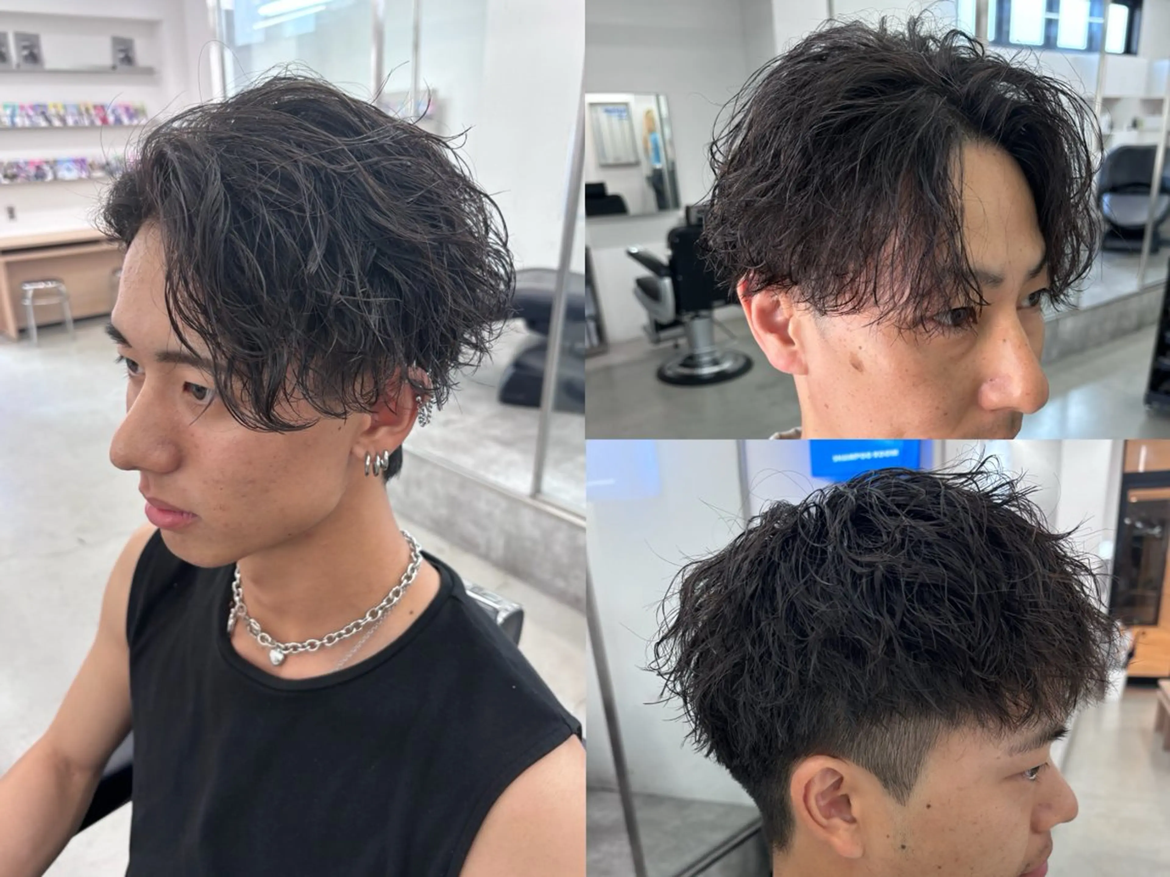 パーマ メンズ メンズパーマ スパイキーショート ツイストスパイラルパーマ 波巻きパーマ スパイラルパーマ カット パーマ 土岐 仁/メンズ専門 パーマ特化美容師のヘアスタイル