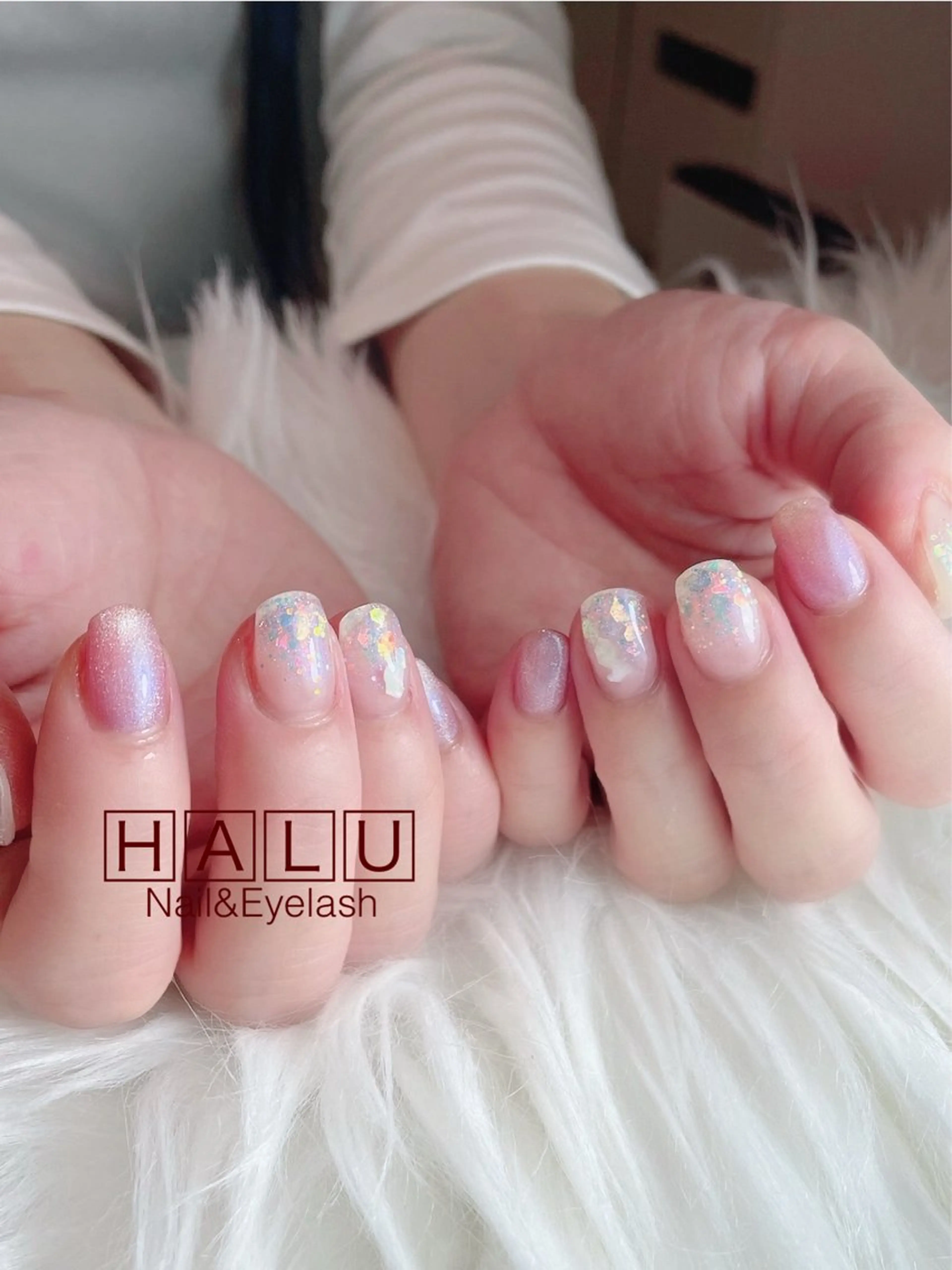 ネイル キラキラネイル HALU ハルのネイルデザイン
