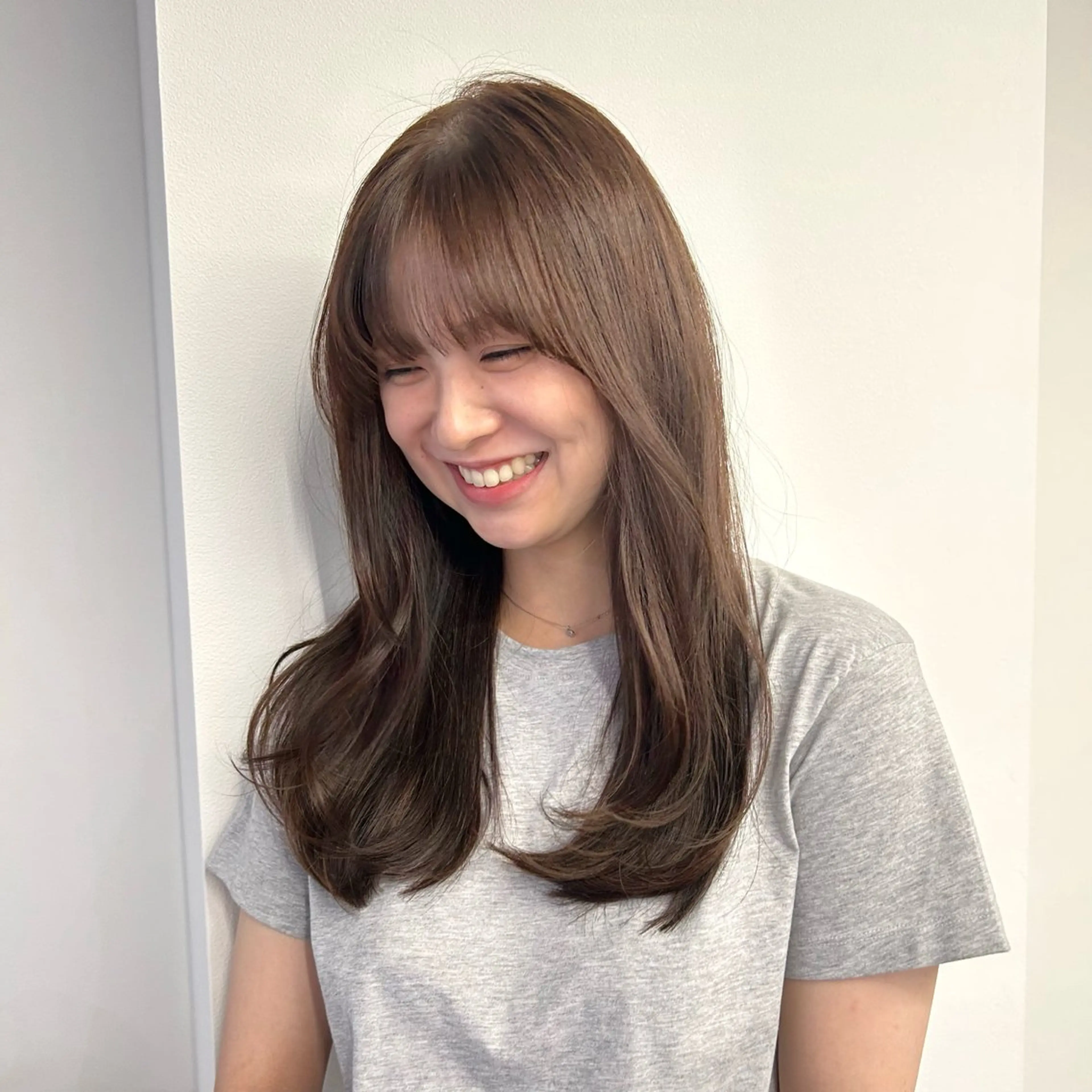 ロング レイヤーカット カット ヘアカラー KNOWHOW kyoto所属・似合わせ艶カラー /🩵石田桃子のヘアスタイル