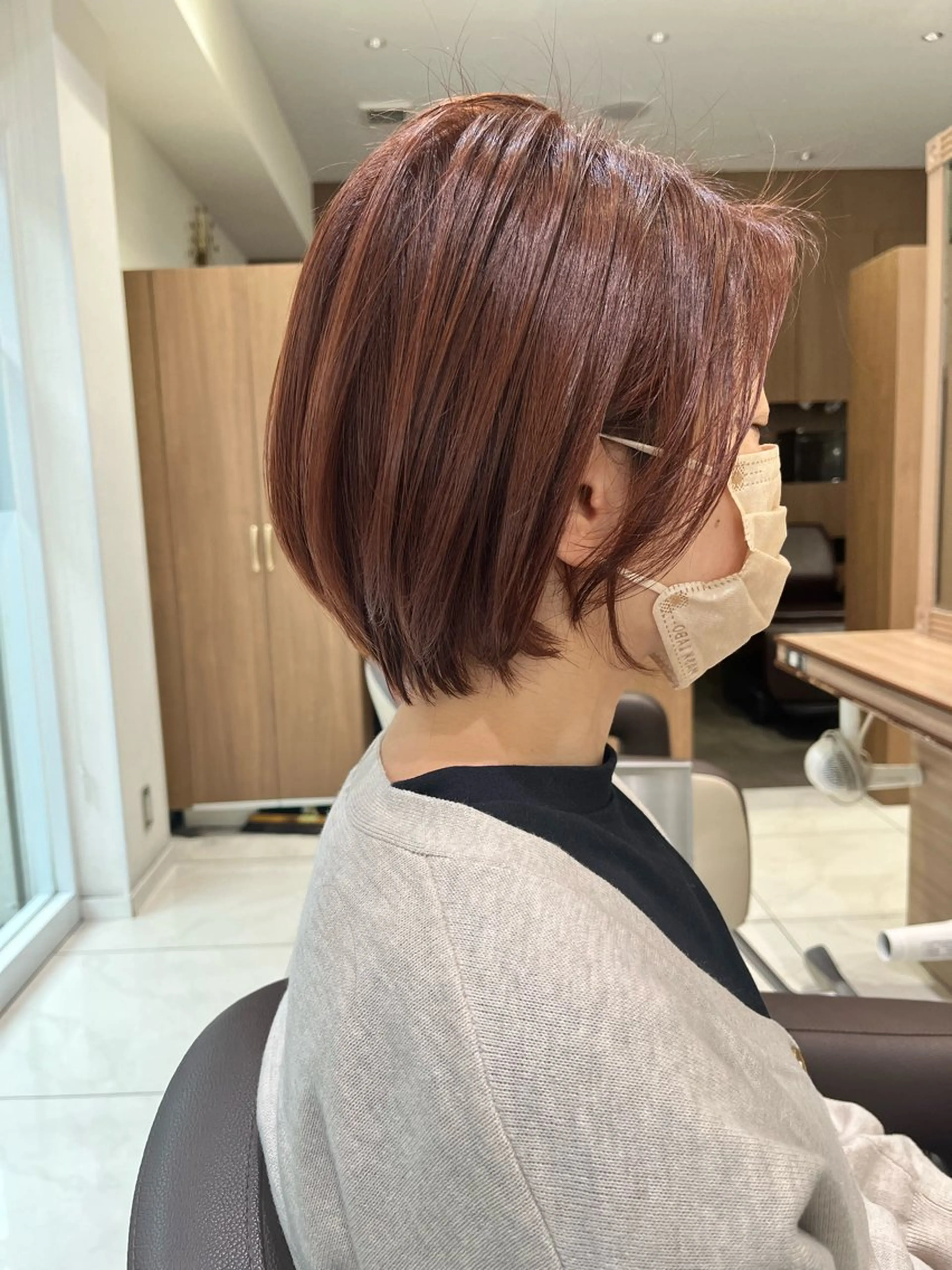 ショート 縮毛矯正 店長/髪質改善 小早川周大のヘアスタイル