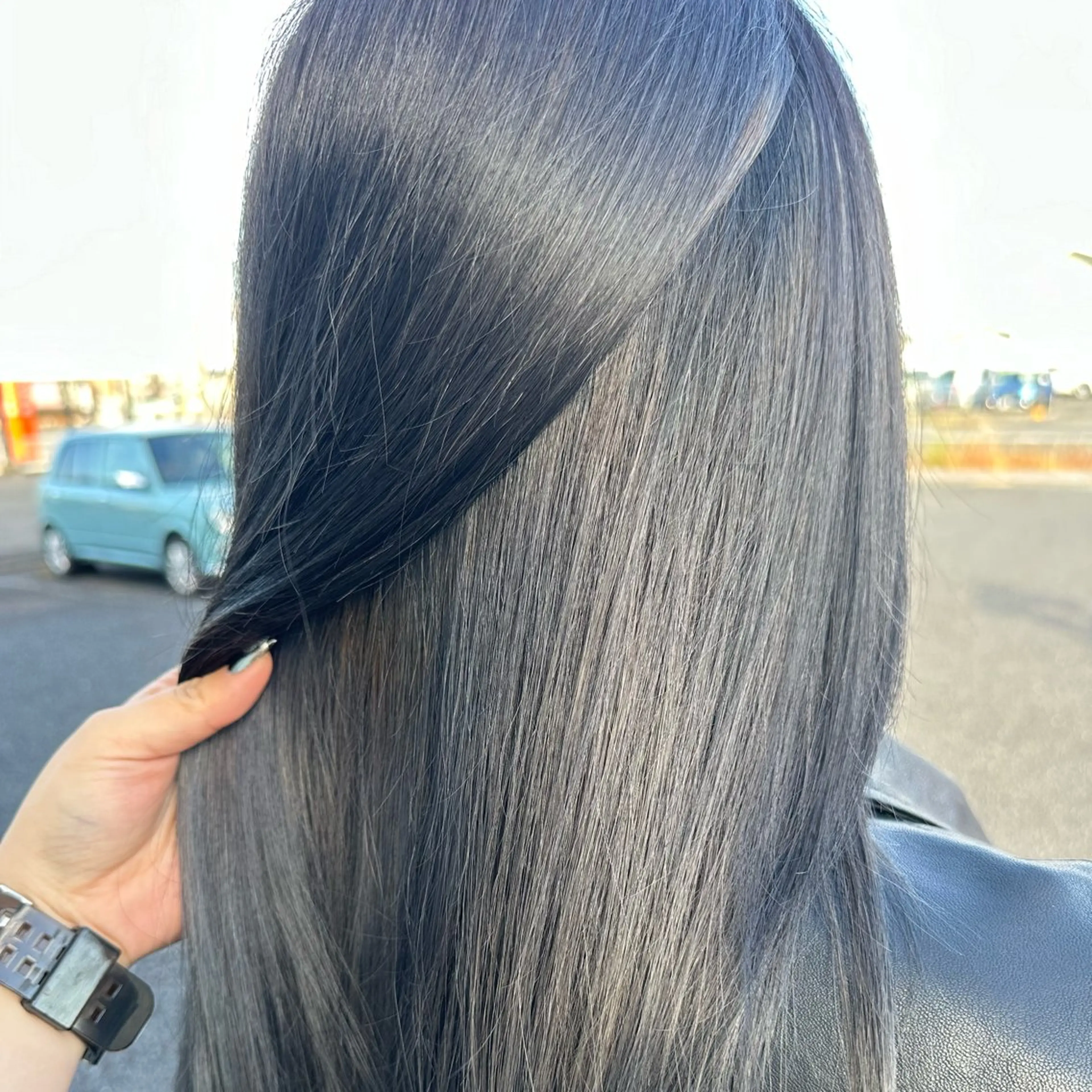 カラー ヘアカラー 町田 里奈のヘアスタイル