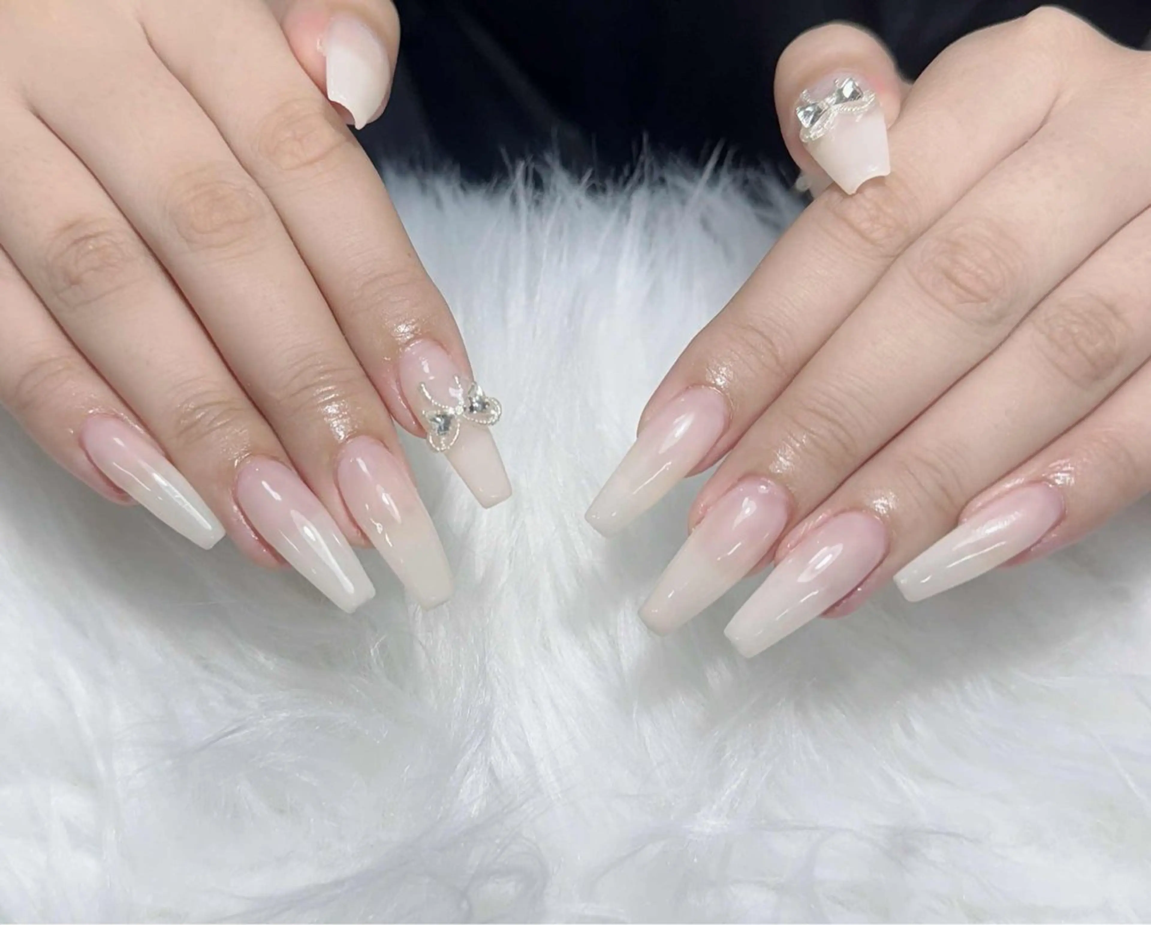 ネイル アートネイル フレンチネイル ジェルネイル 韓国ネイル マグネットネイル ハンドネイル Lenie Nail Okuboのネイルデザイン