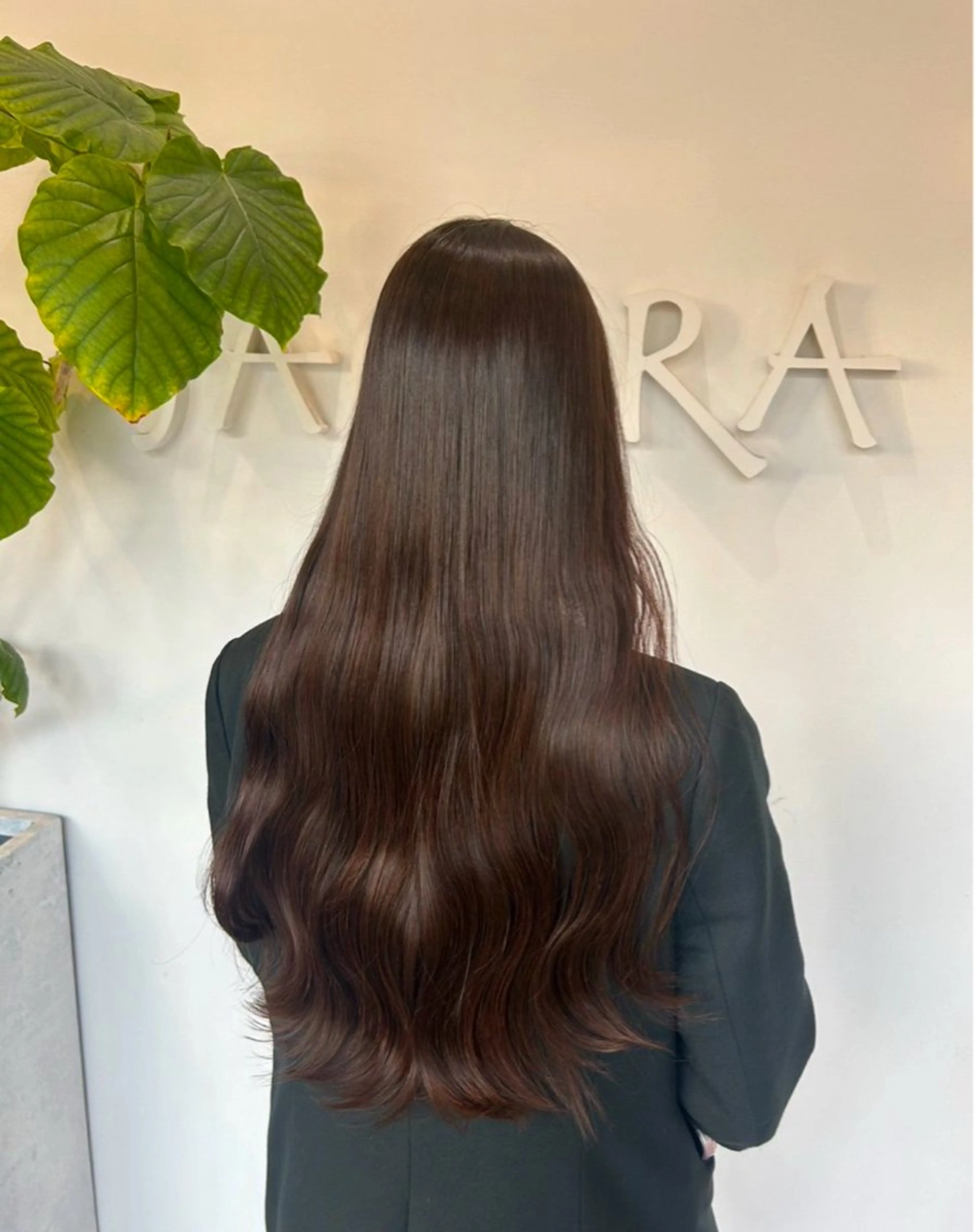 ロング カラー yuzua/暖色 透明感カラーのヘアスタイル
