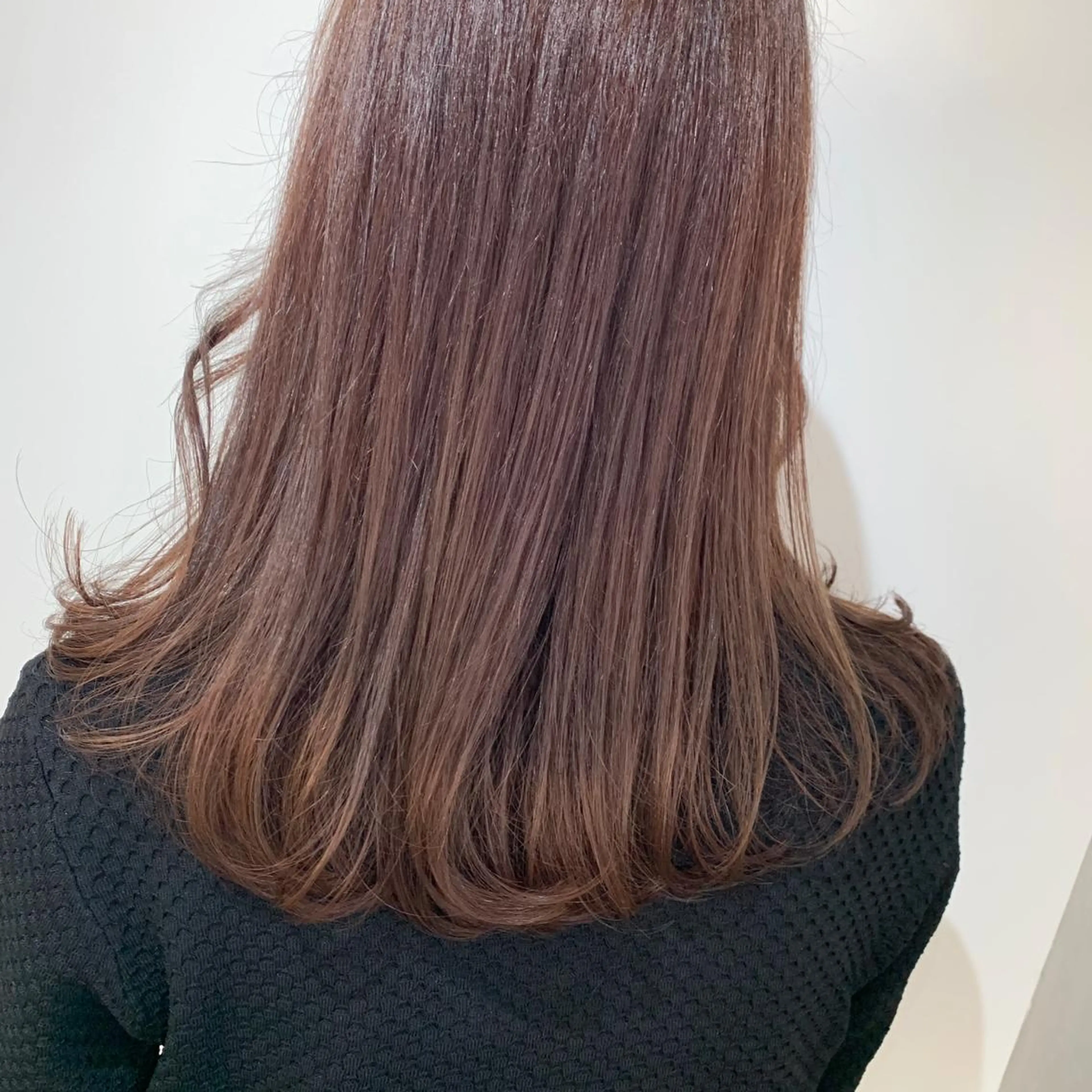 セミロング カラー カット ヘアカラー HARUKA韓国ヘア /Luana梅田のヘアスタイル