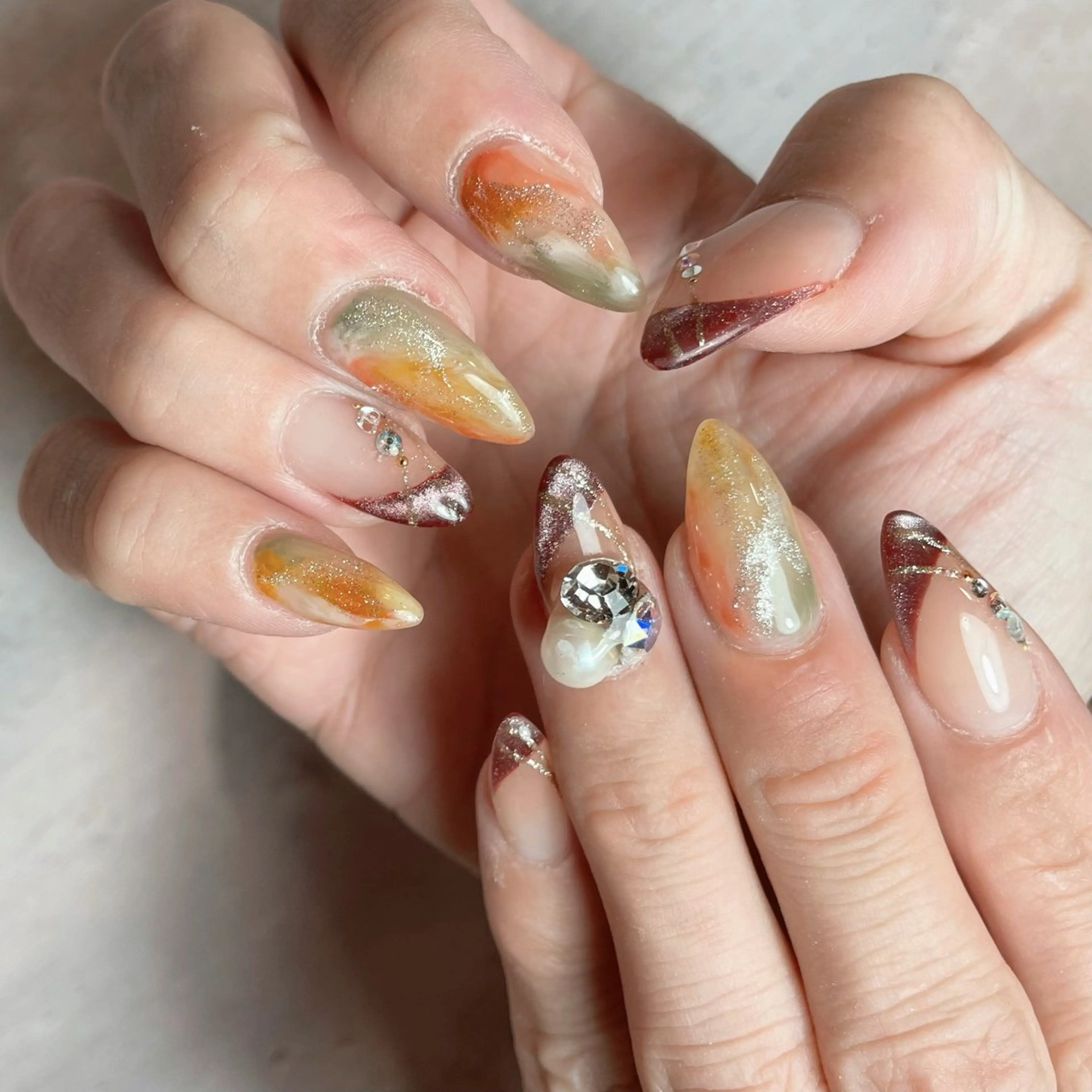 ネイル ハンドネイル nail&eyelash mate所属・京都/東向日/ ayumiのネイルデザイン