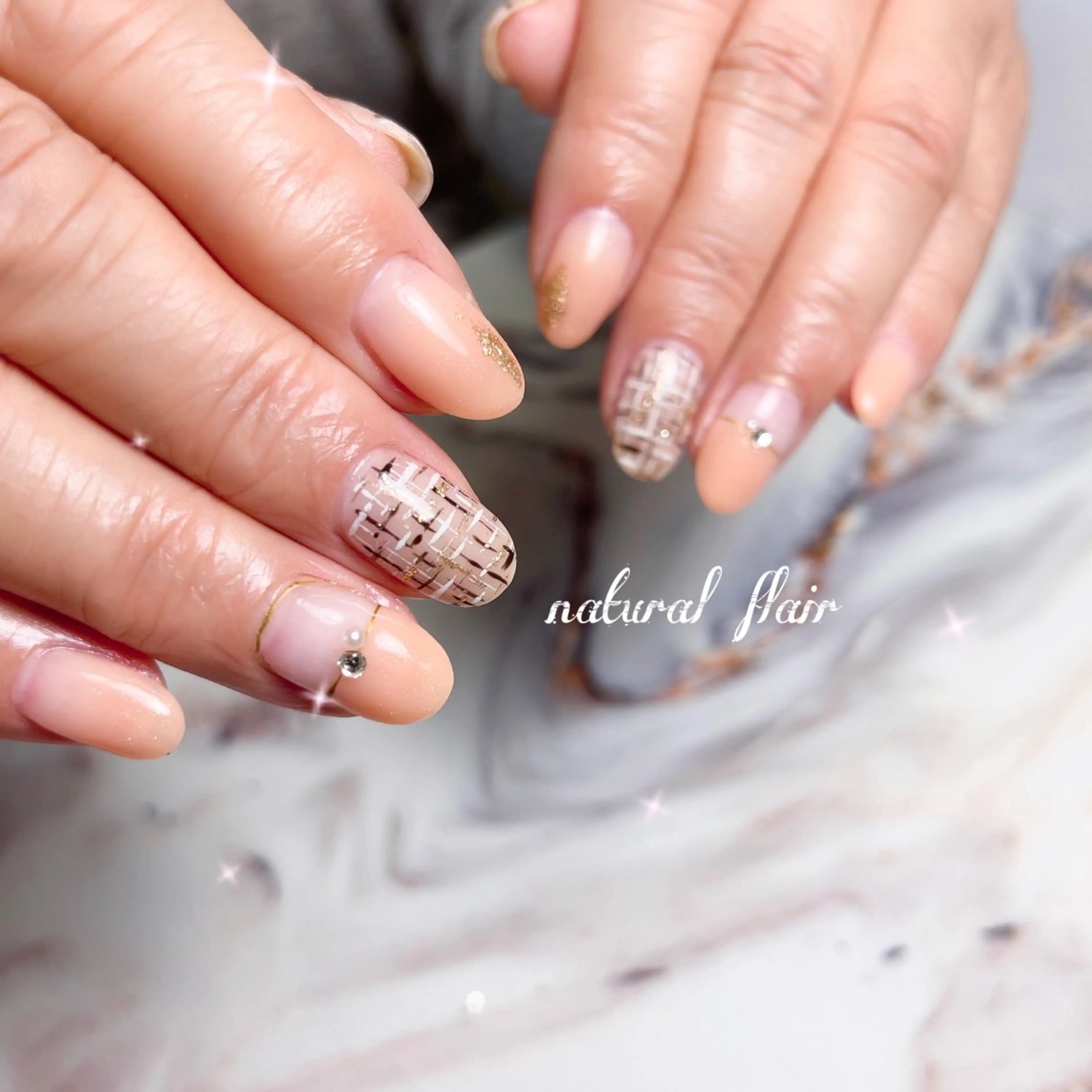 ネイル ハンドネイル natural flairのネイルデザイン