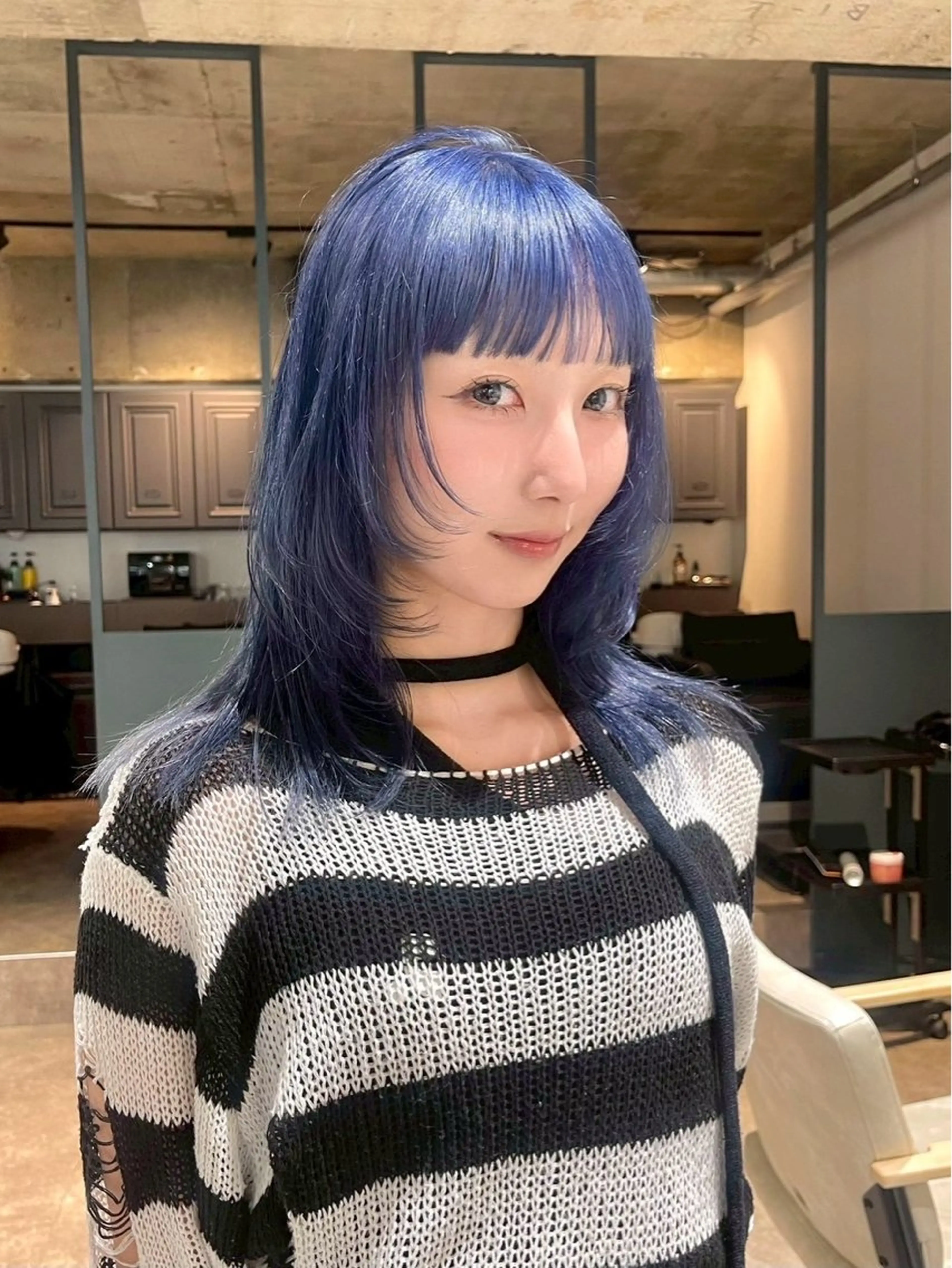 ミディアム カラー ヘアカラー トリートメント 透明感カラー/ 花恋🎀♡のヘアスタイル
