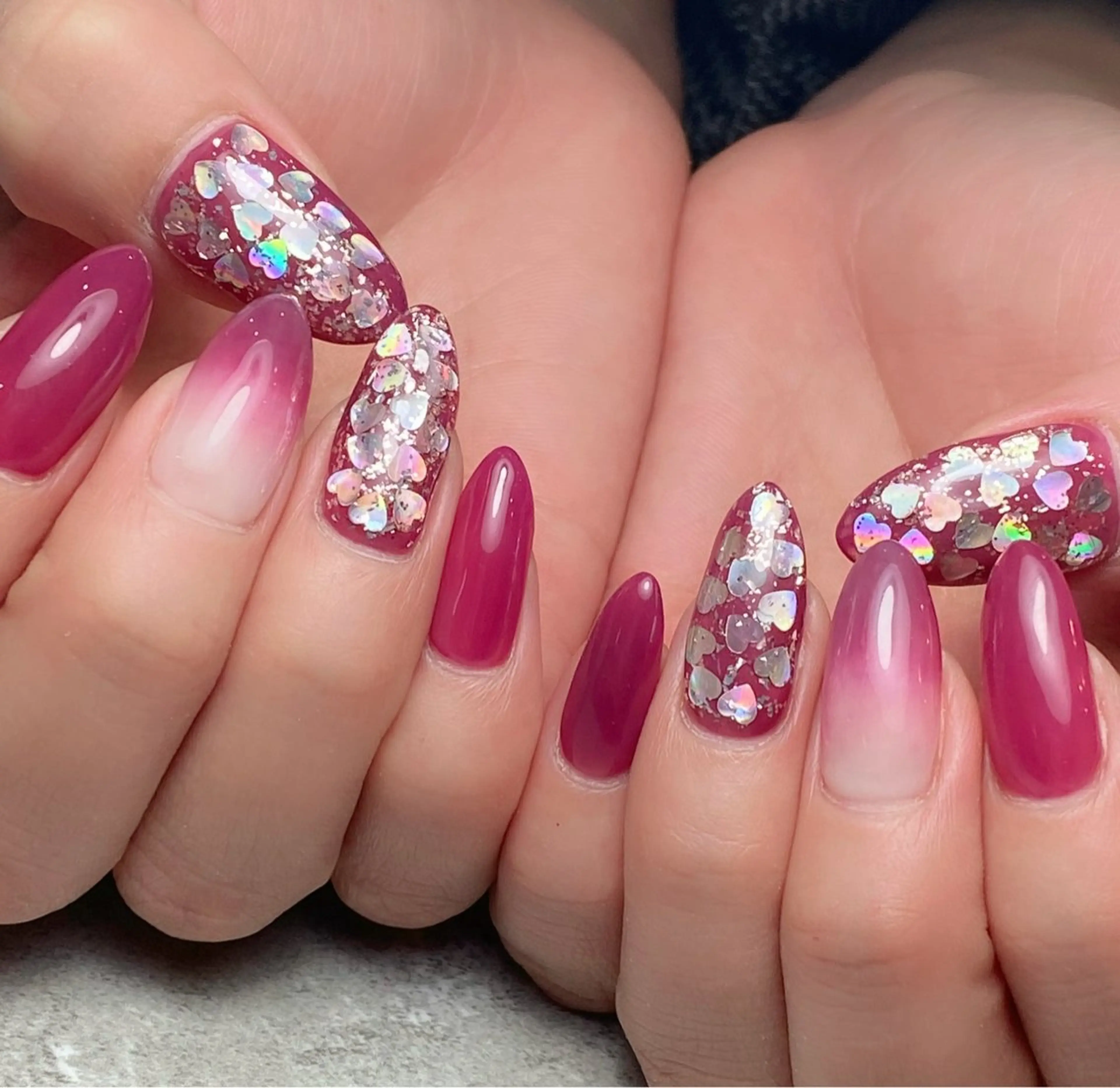 ネイル ジェルネイル キラキラネイル ハンドネイル Narumi nailのネイルデザイン