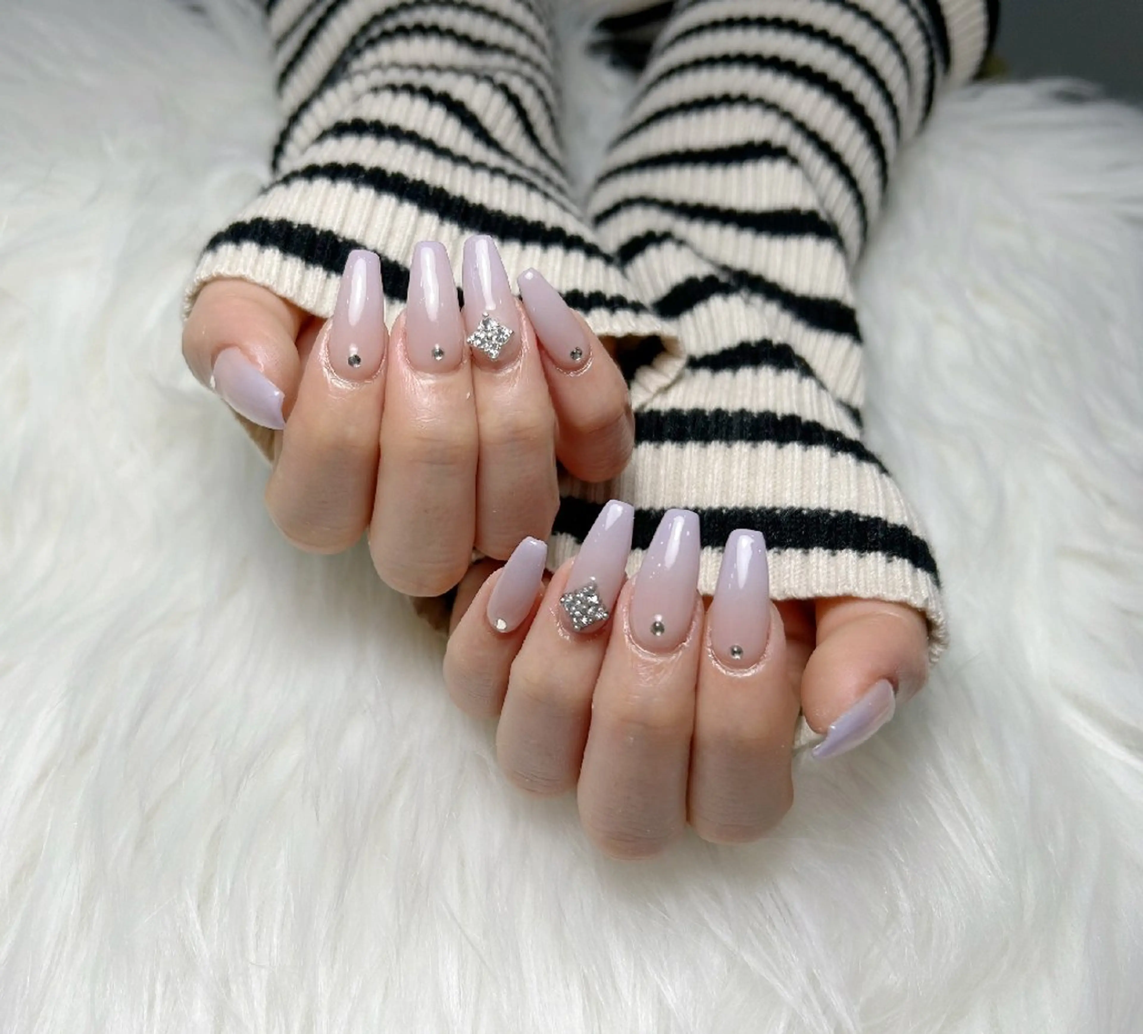 ネイル 長さ出し ネイルチップ UM Nail Salonのネイルデザイン