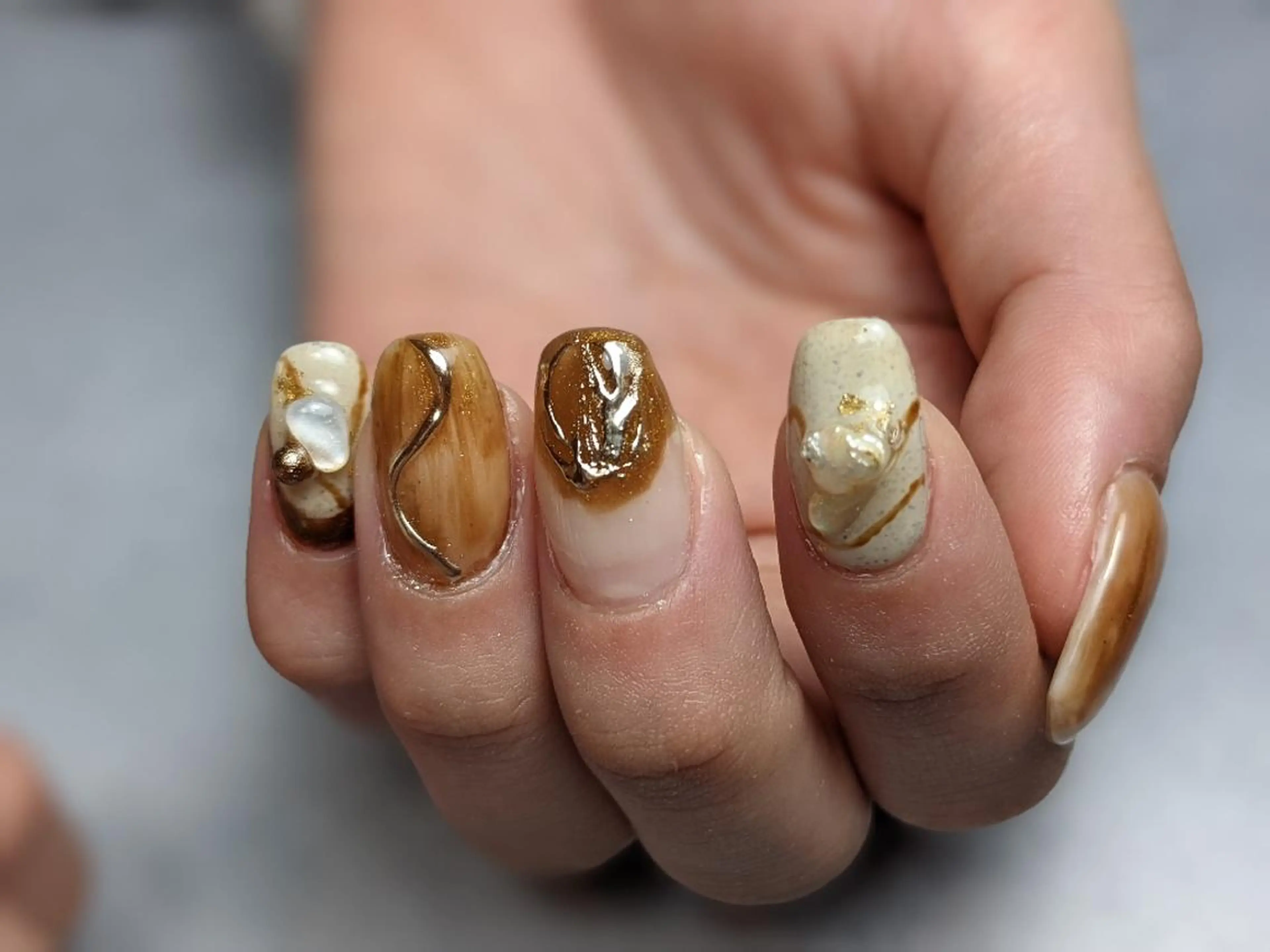 ネイル ニュアンスネイル ハンドネイル Nail SIRANGANAのネイルデザイン