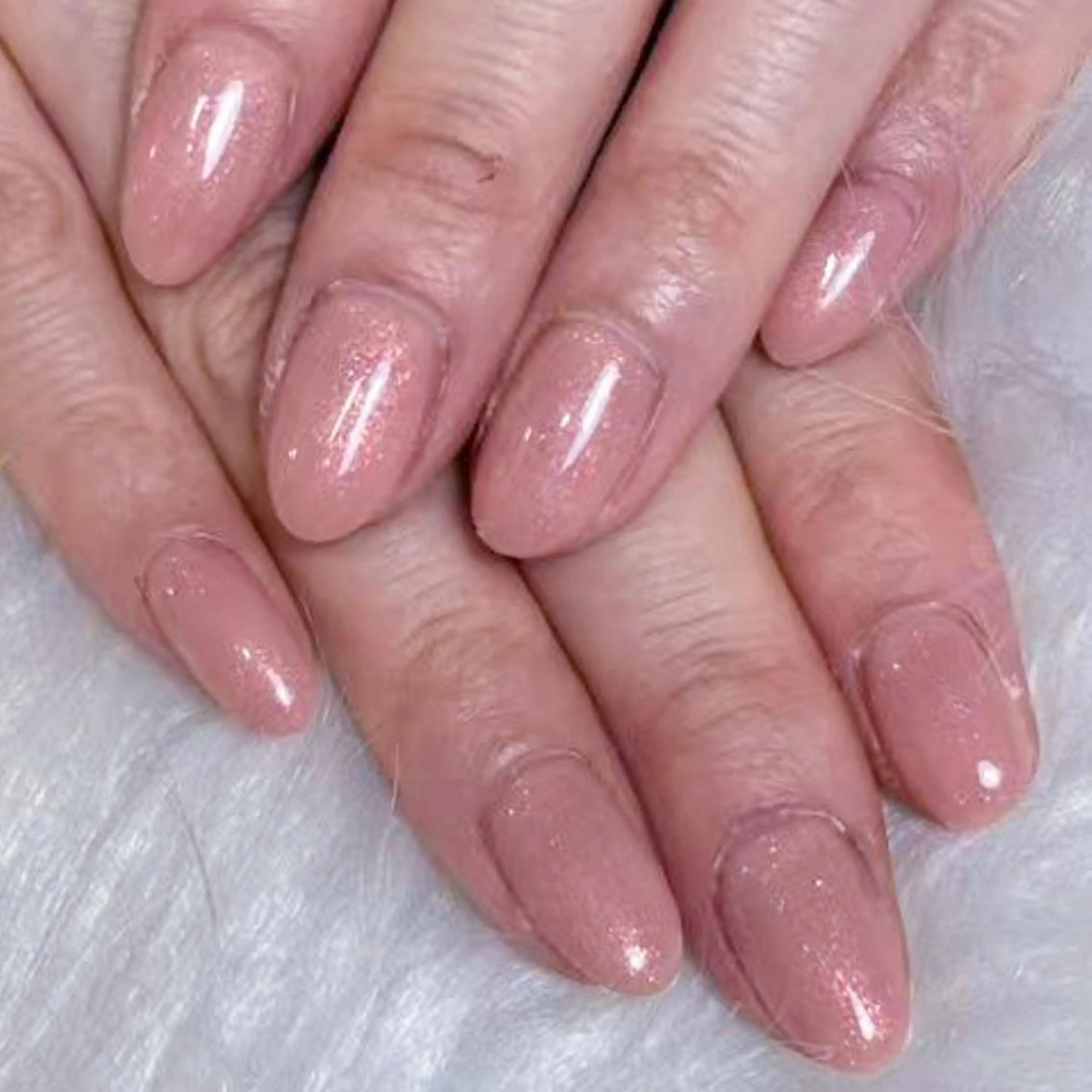 ネイル アートネイル オーロラネイル ガーリー キラキラネイル 韓国ネイル ハンドネイル Diamond NAIL💝のネイルデザイン