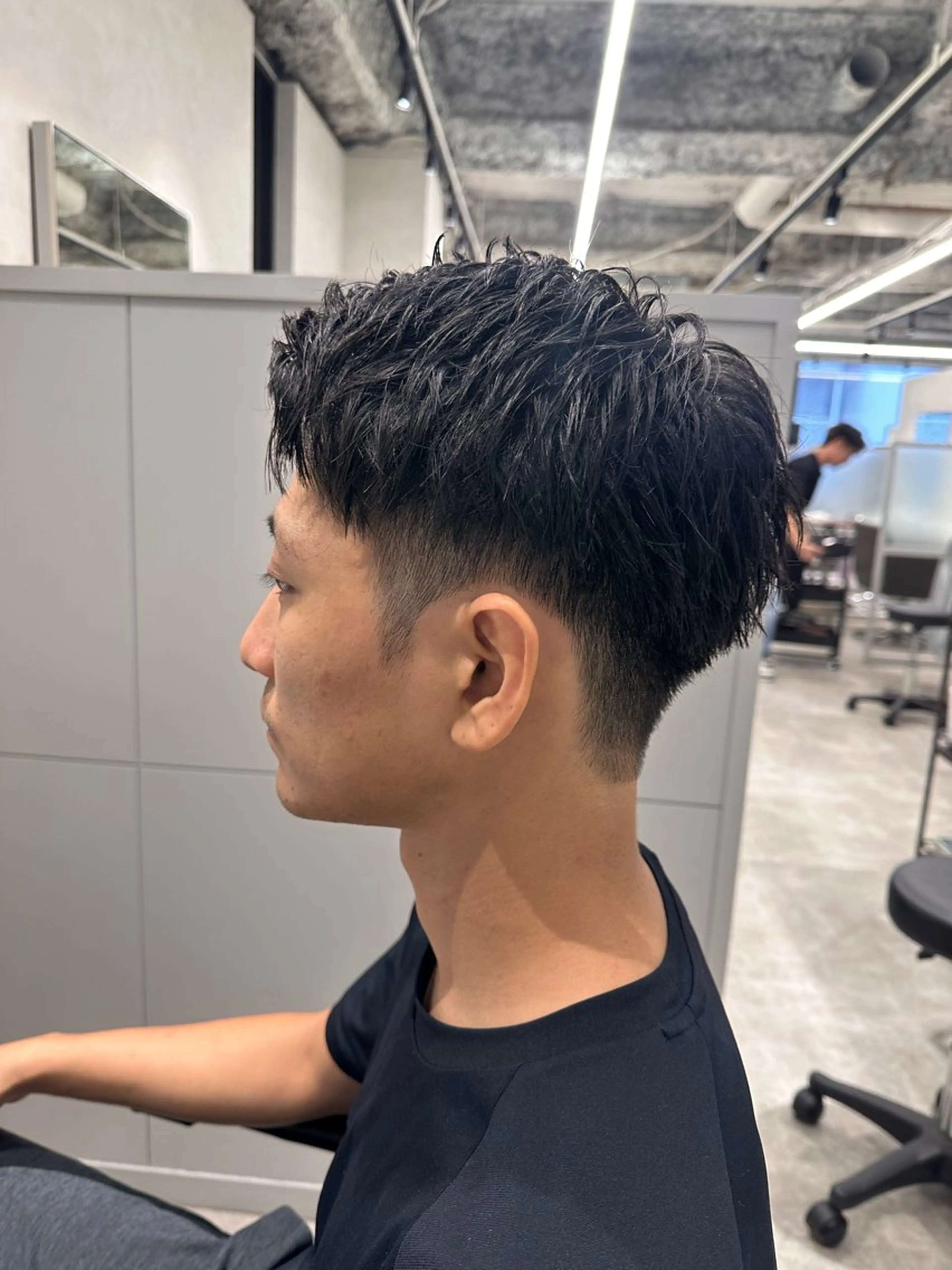 パーマ メンズ カット 加藤 拓海のヘアスタイル