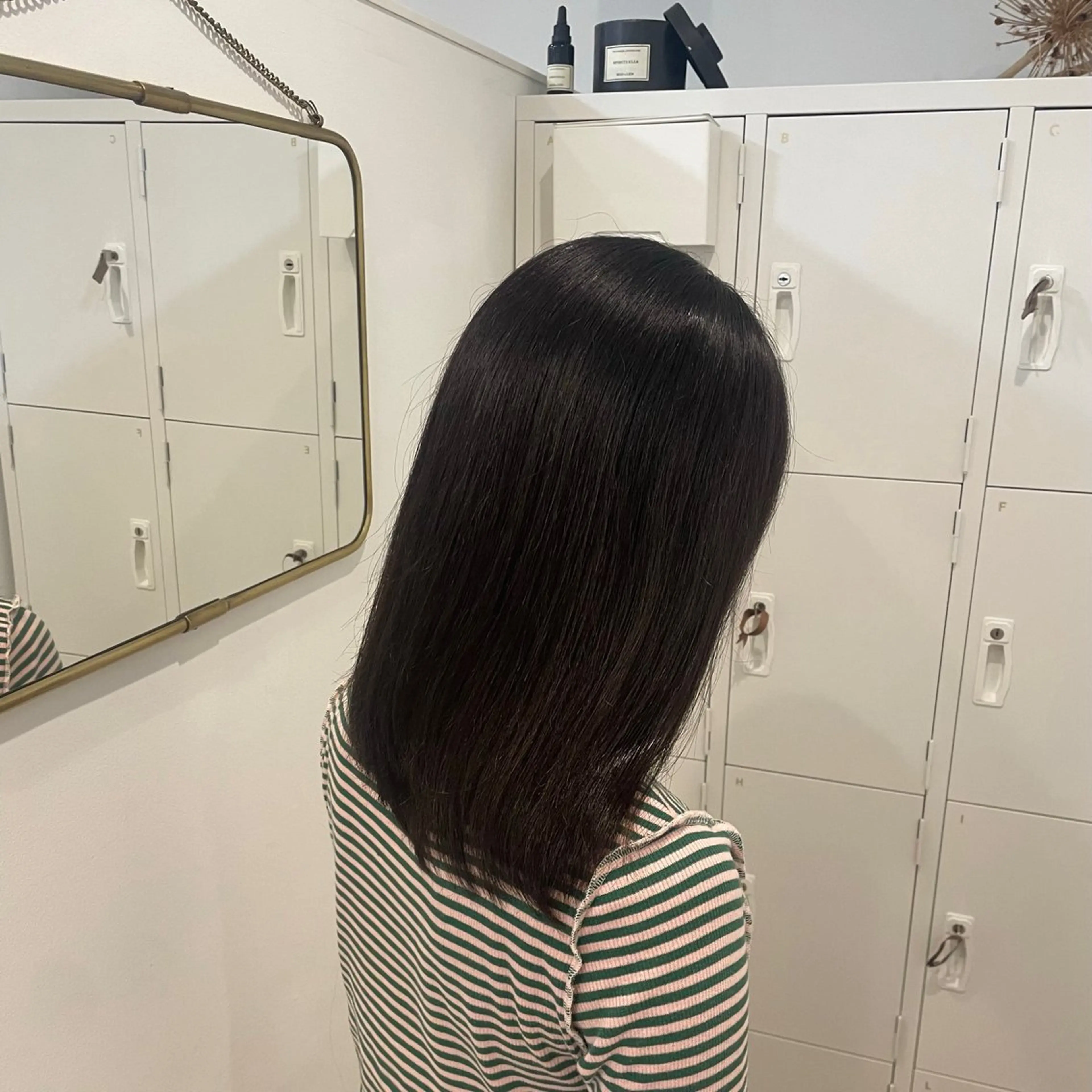 ミディアム カラー canon/レイヤー /透明感カラーのヘアスタイル