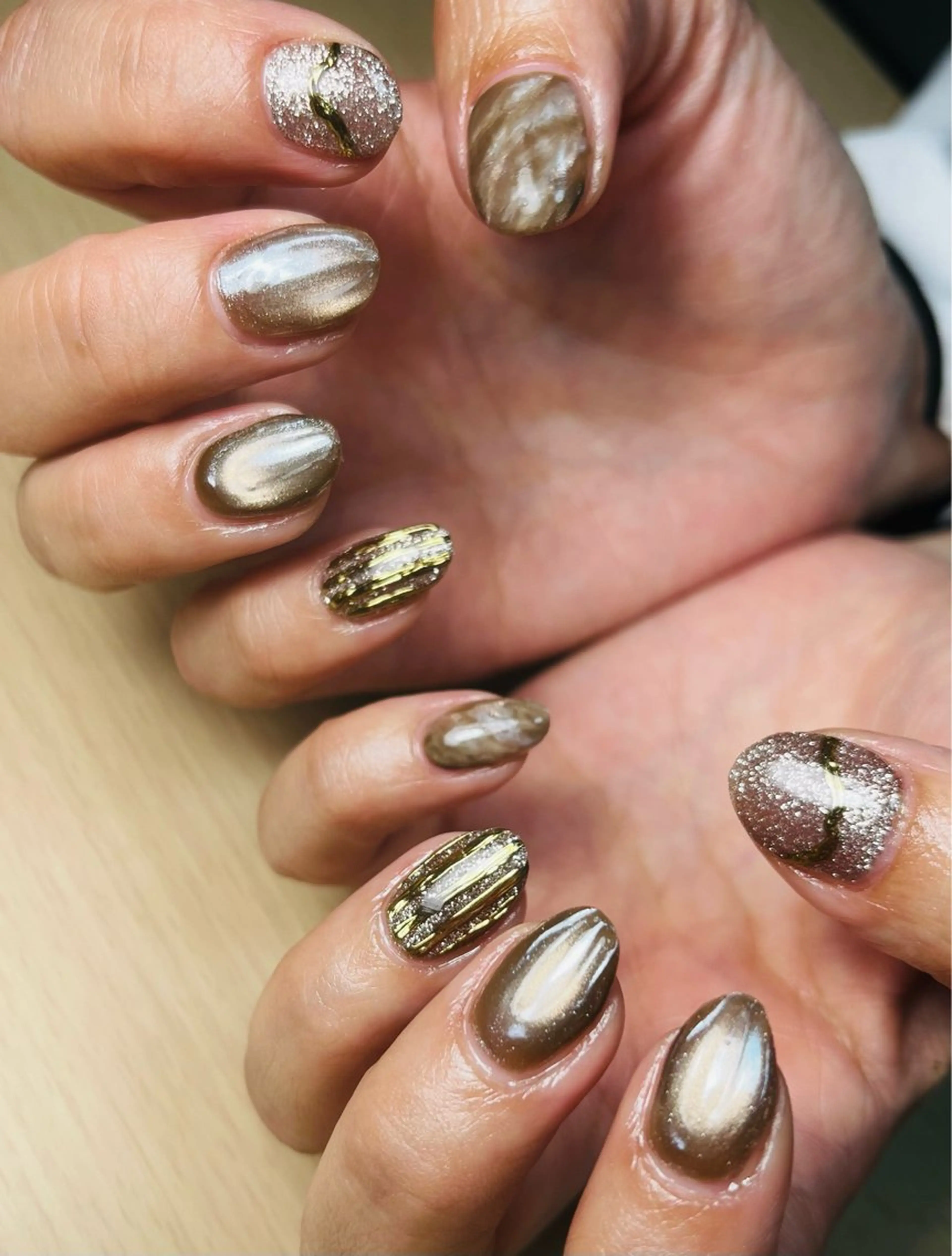 ネイル ニュアンスネイル Nail room Lino’aのネイルデザイン