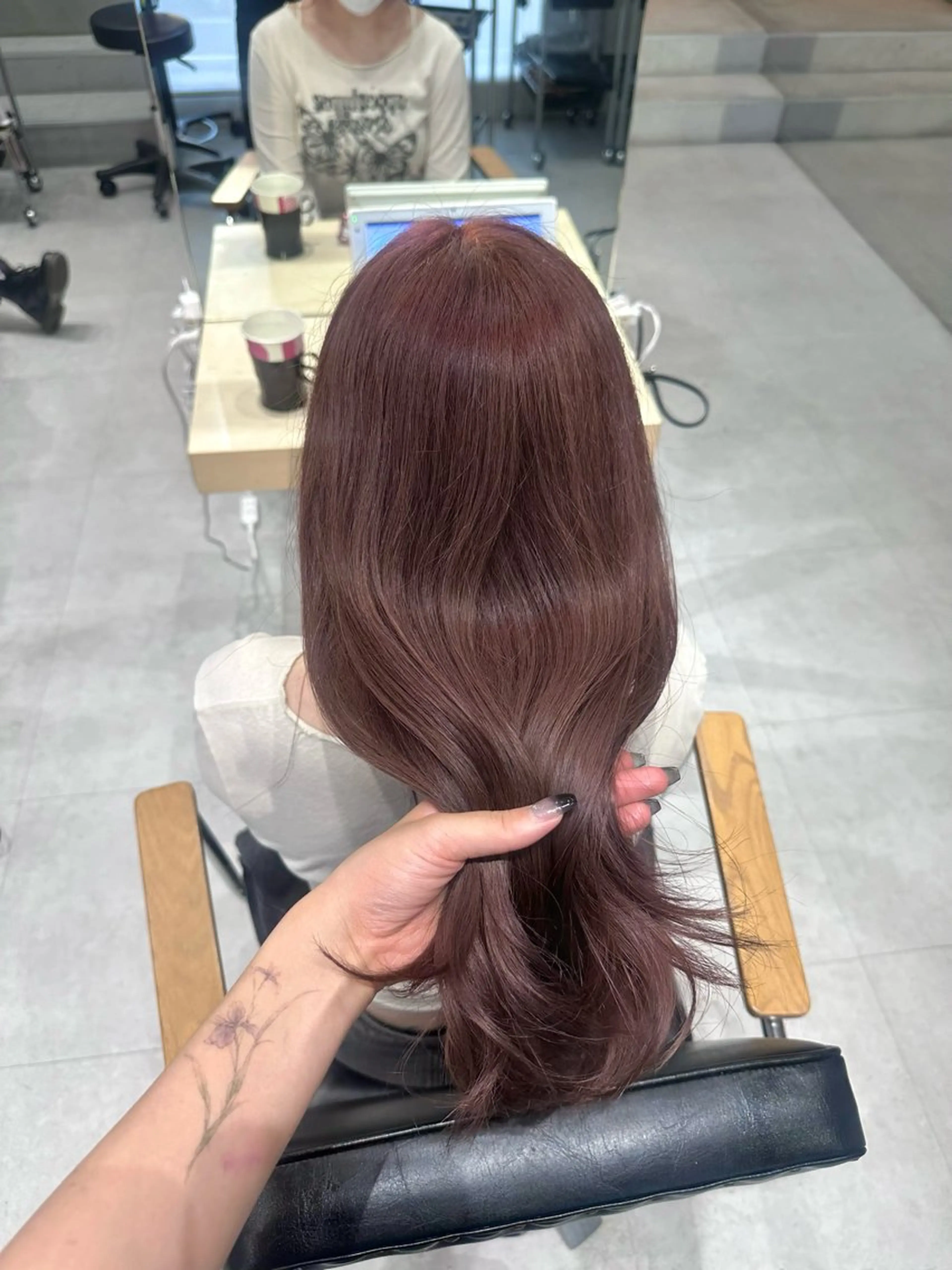【10月限定】ブリーチなしWカラー➕トリートメント🫧の写真