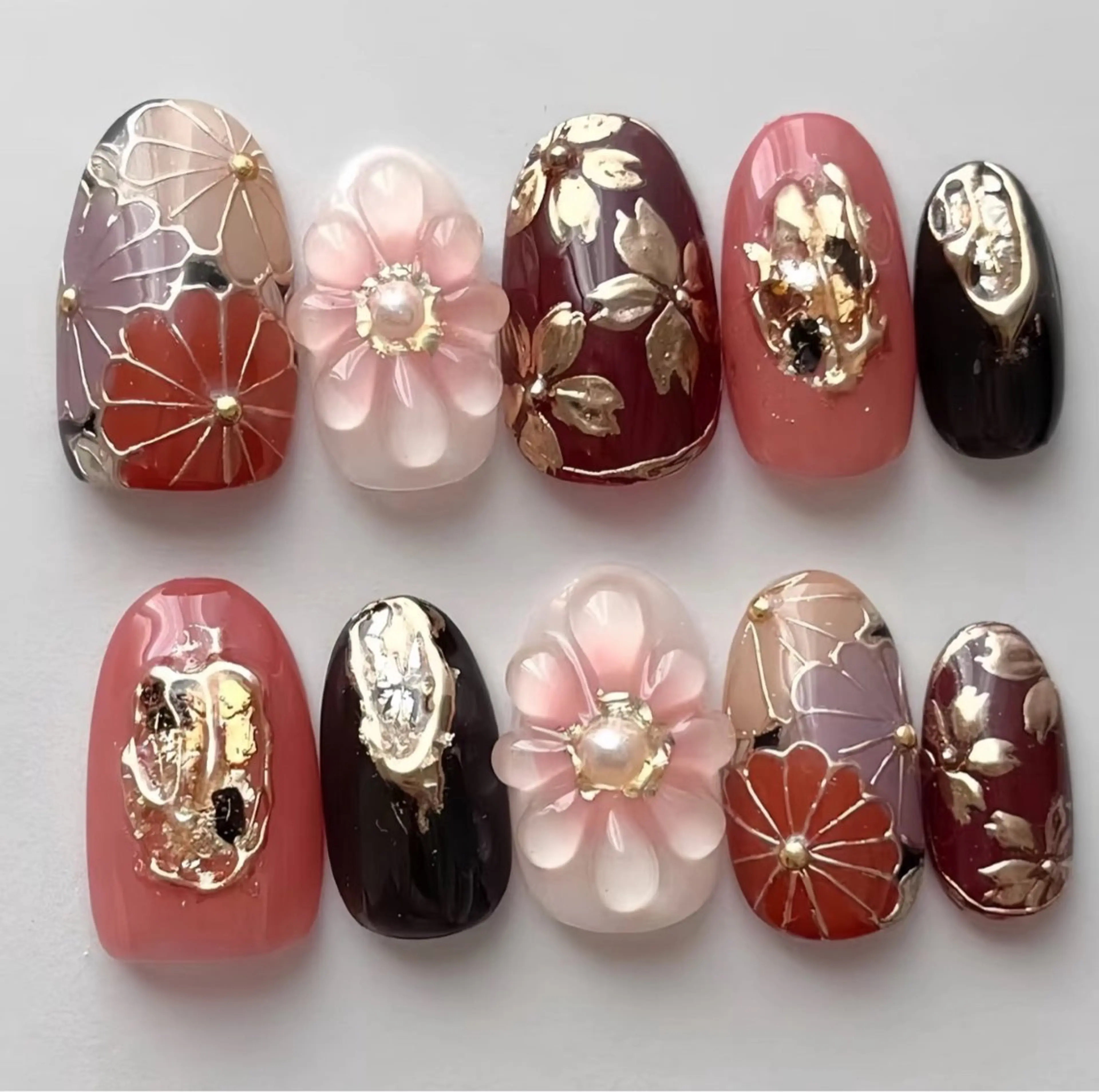 ネイル 成人式 ハンドネイル YUYI.nail salonのネイルデザイン