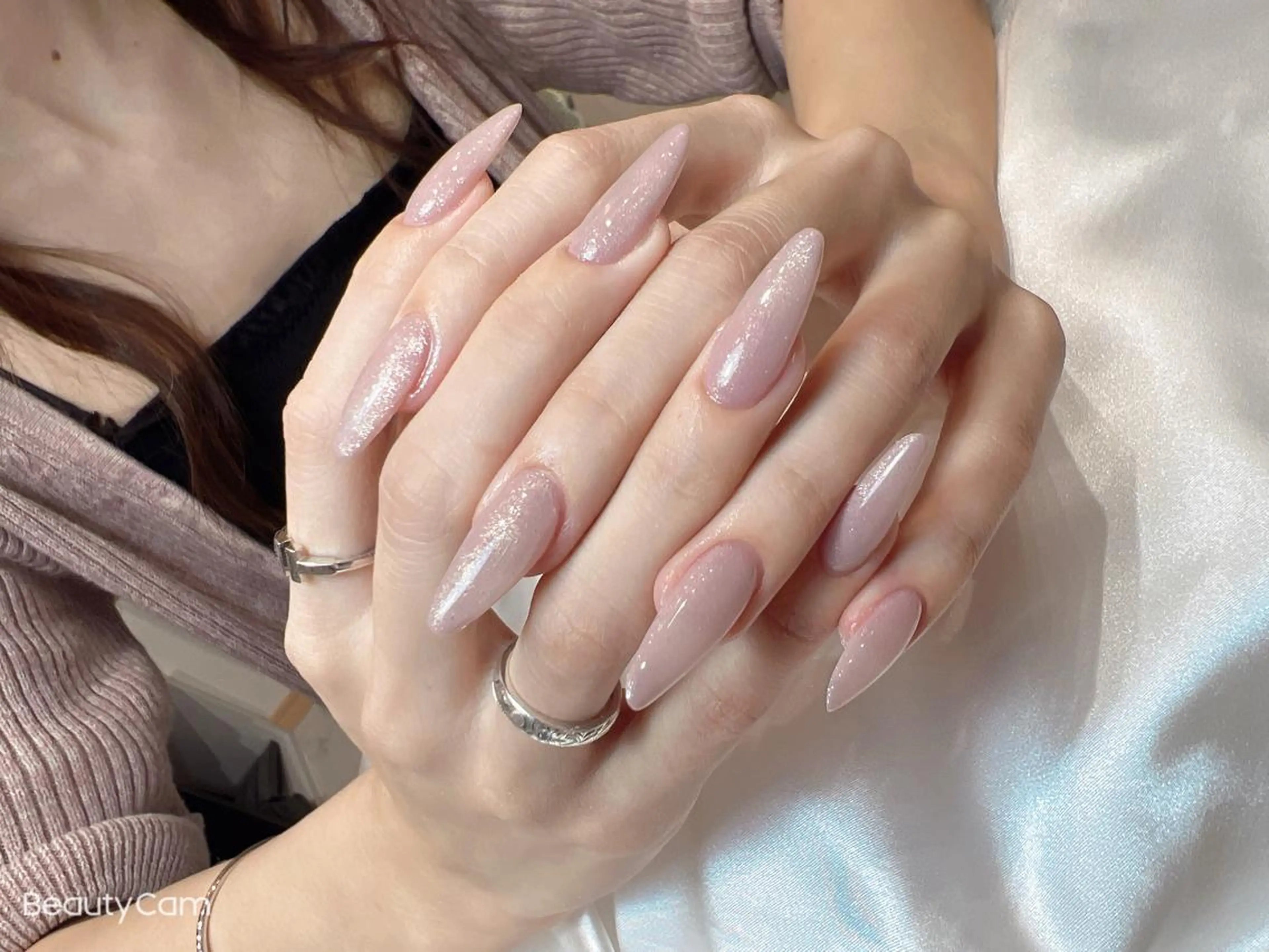 ネイル ジェルネイル ワンカラーネイル bijou nails所属・bijou nails 蓮のネイルデザイン