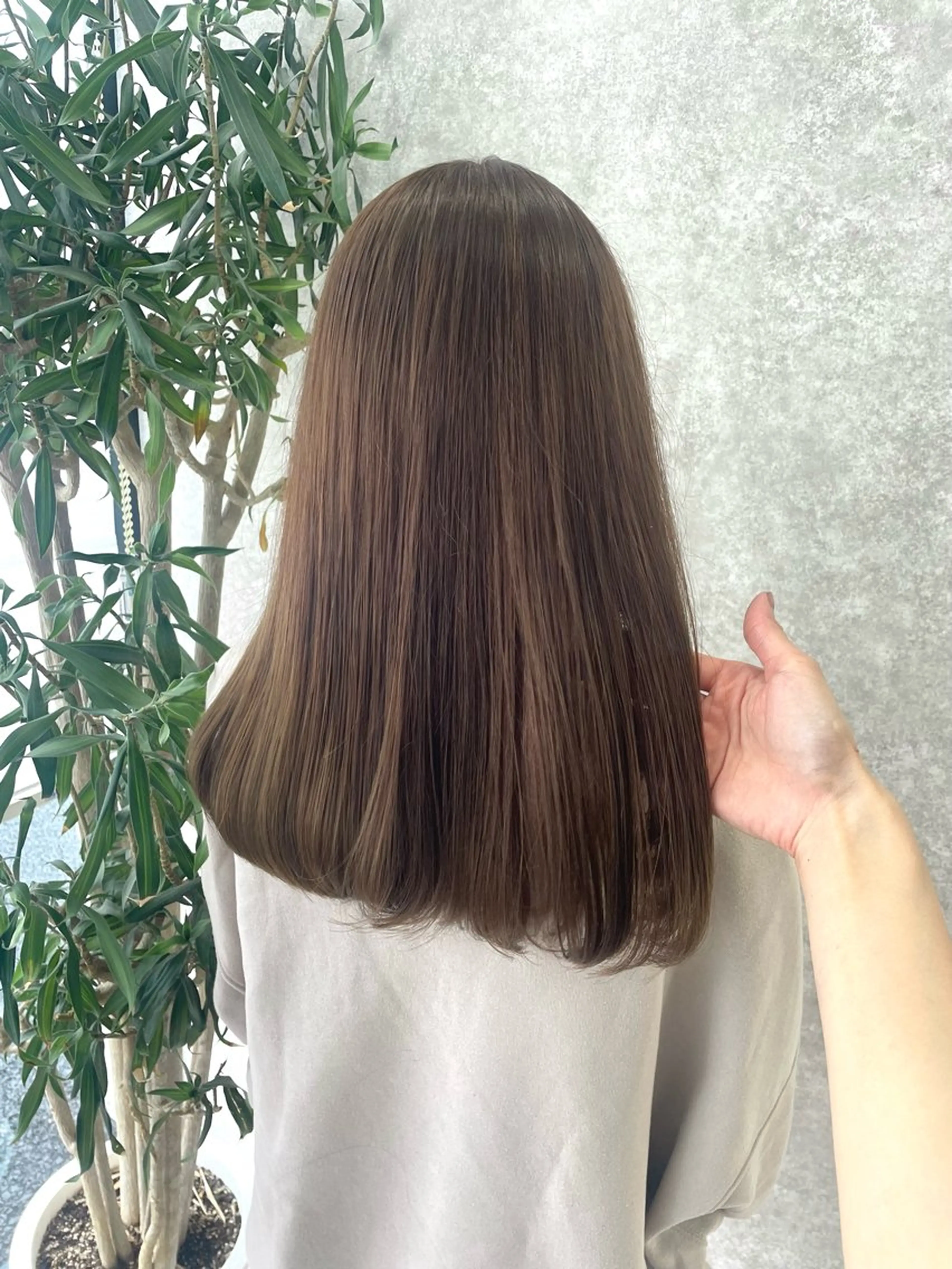 【期間限定💐】カット＋ワンカラー＋トリートメントの写真