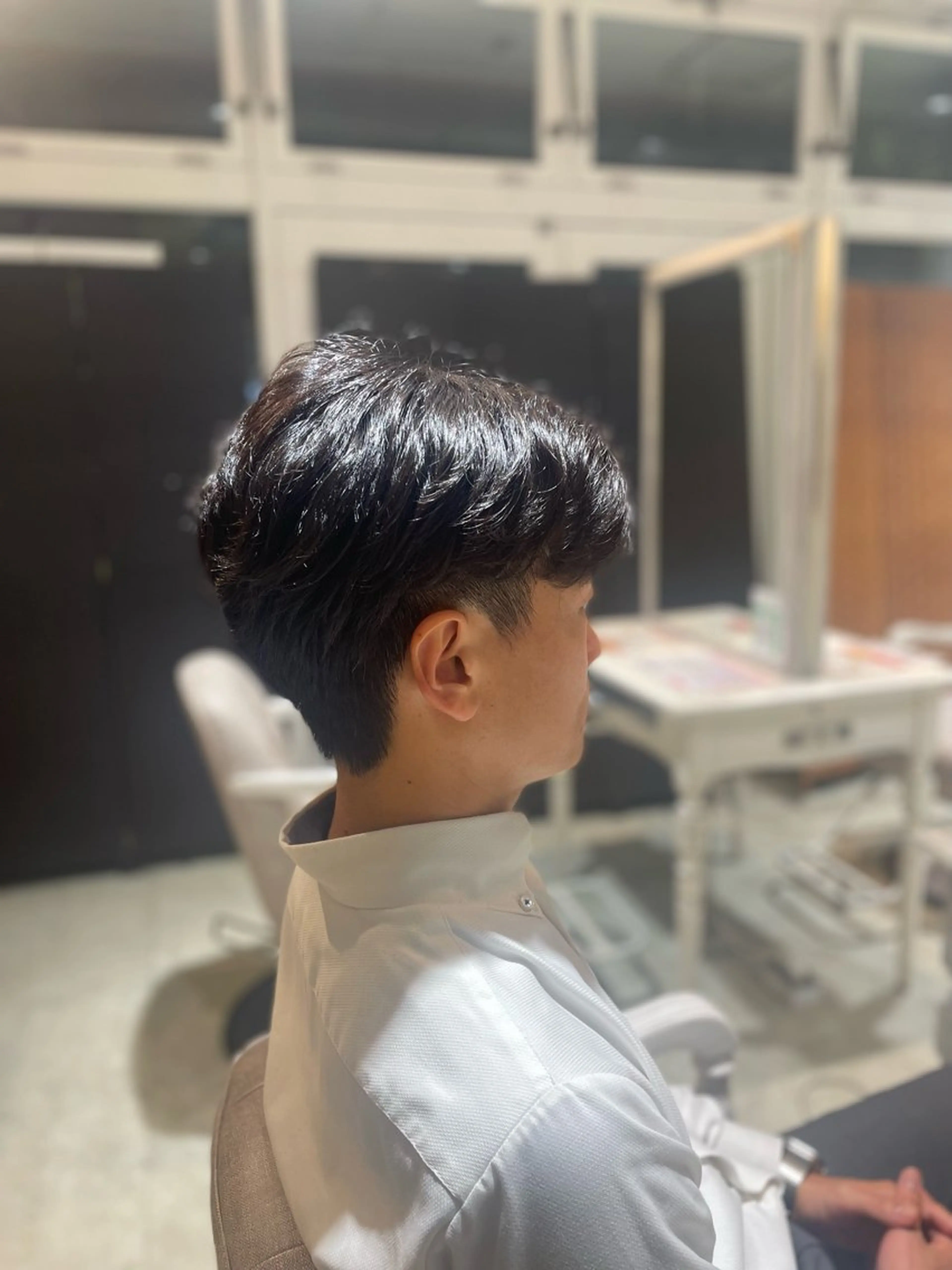 パーマ メンズ 酒井 陽向のヘアスタイル