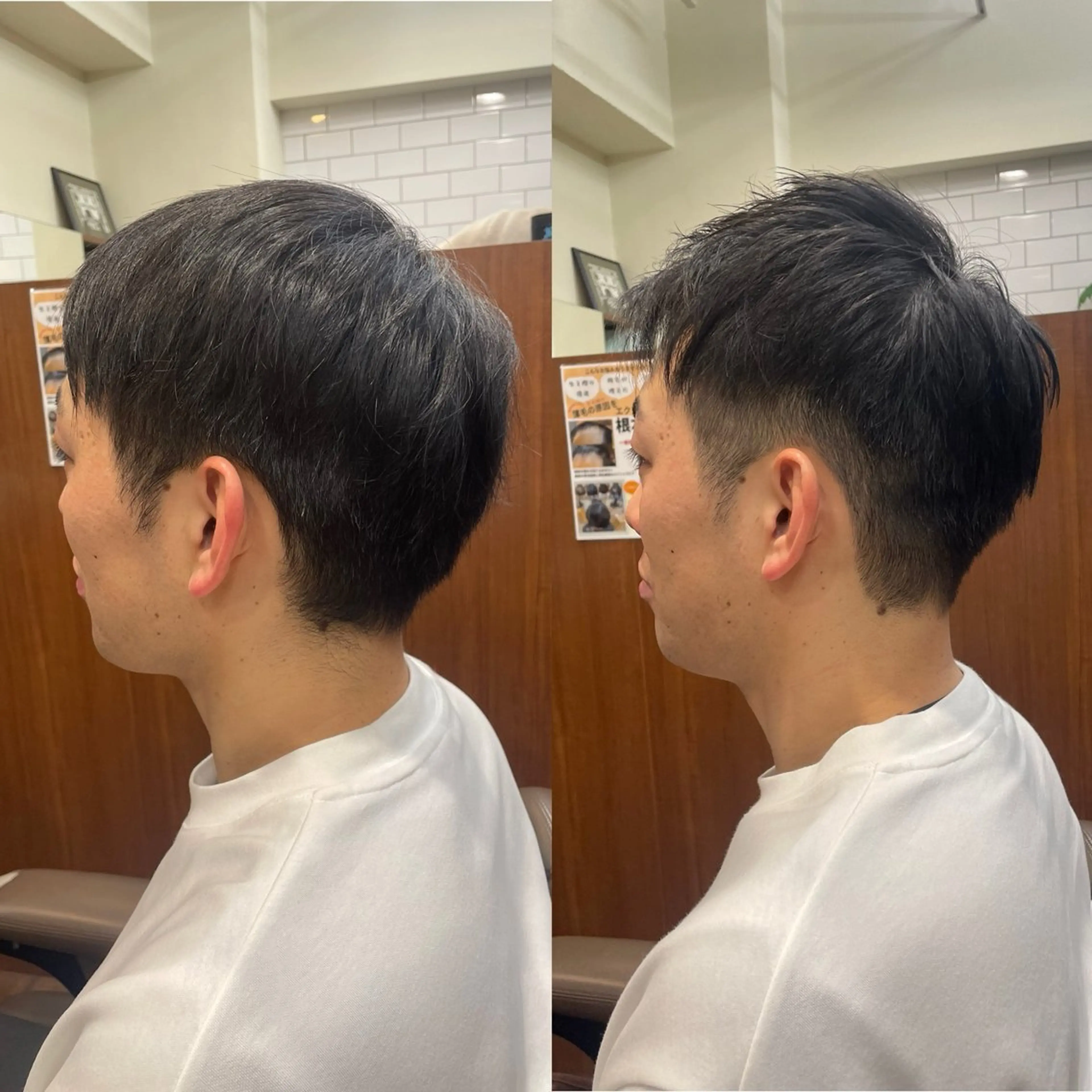 ショート メンズ トレサンパ所属・💈トレサンパ 💈金山駅✂︎愛実のヘアスタイル