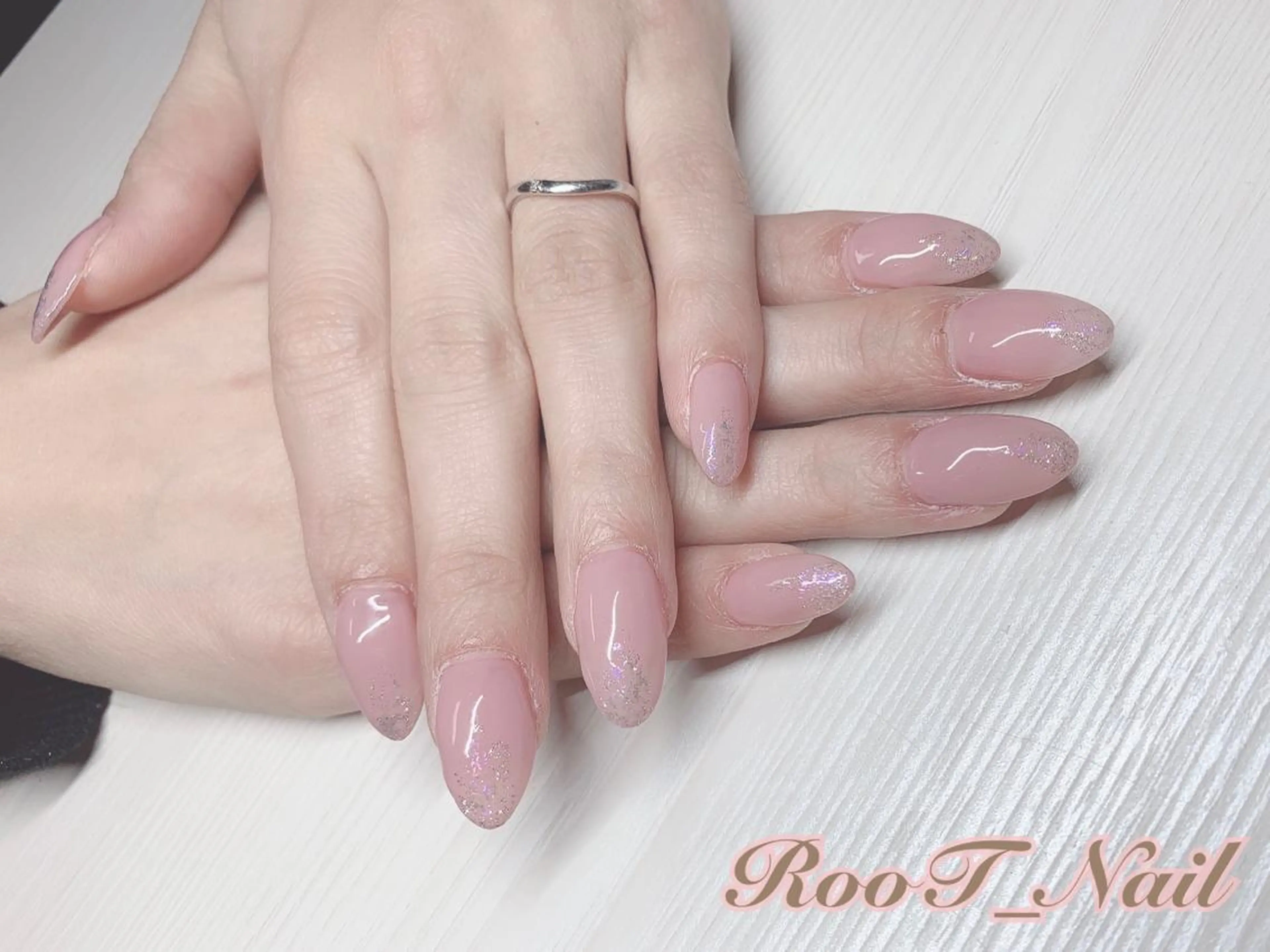 メンズ ネイル キラキラネイル ハンドネイル RooT Nailのネイルデザイン