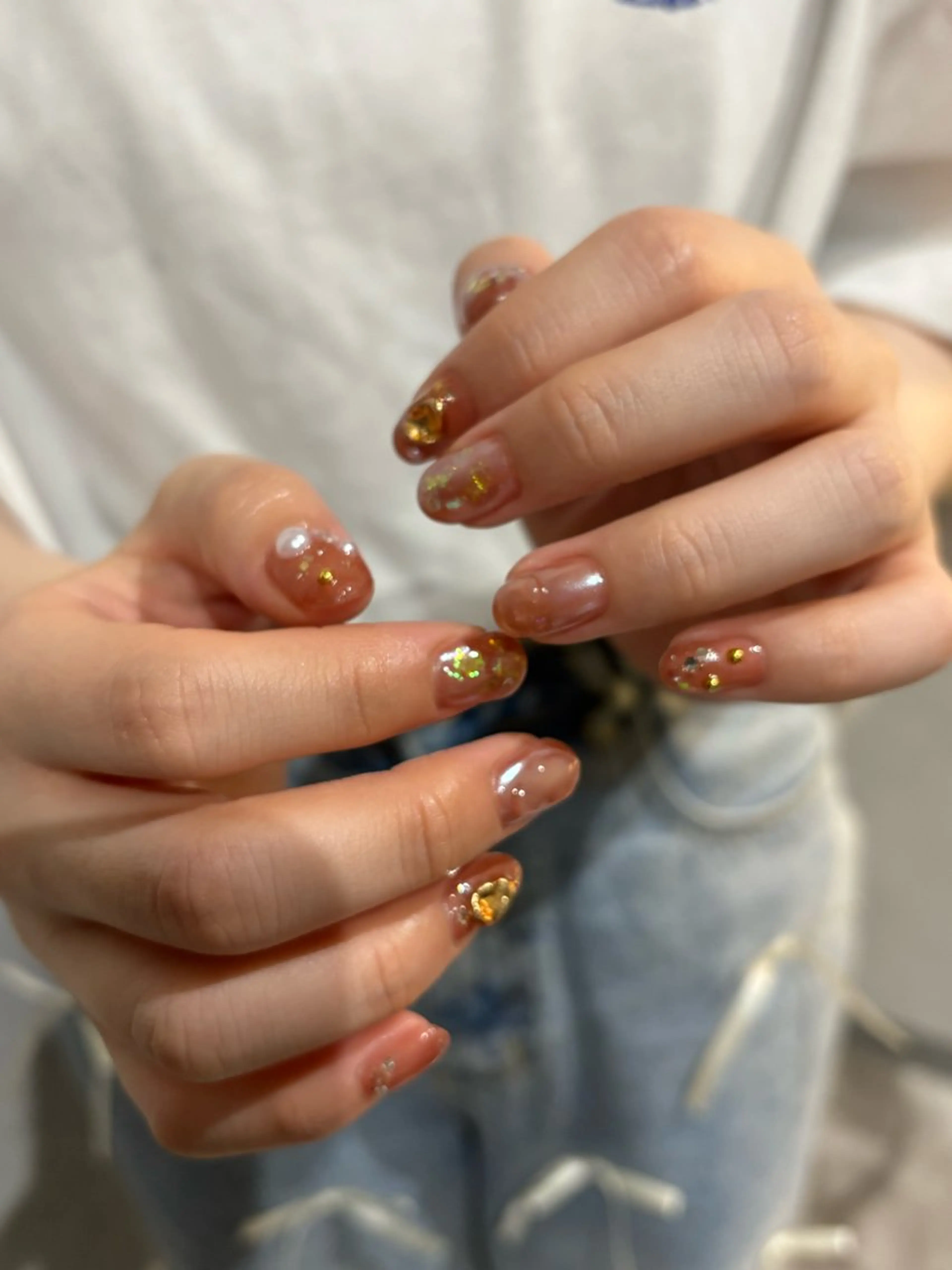 ネイル ニュアンスネイル neo.nail柏 Mutsumiのネイルデザイン