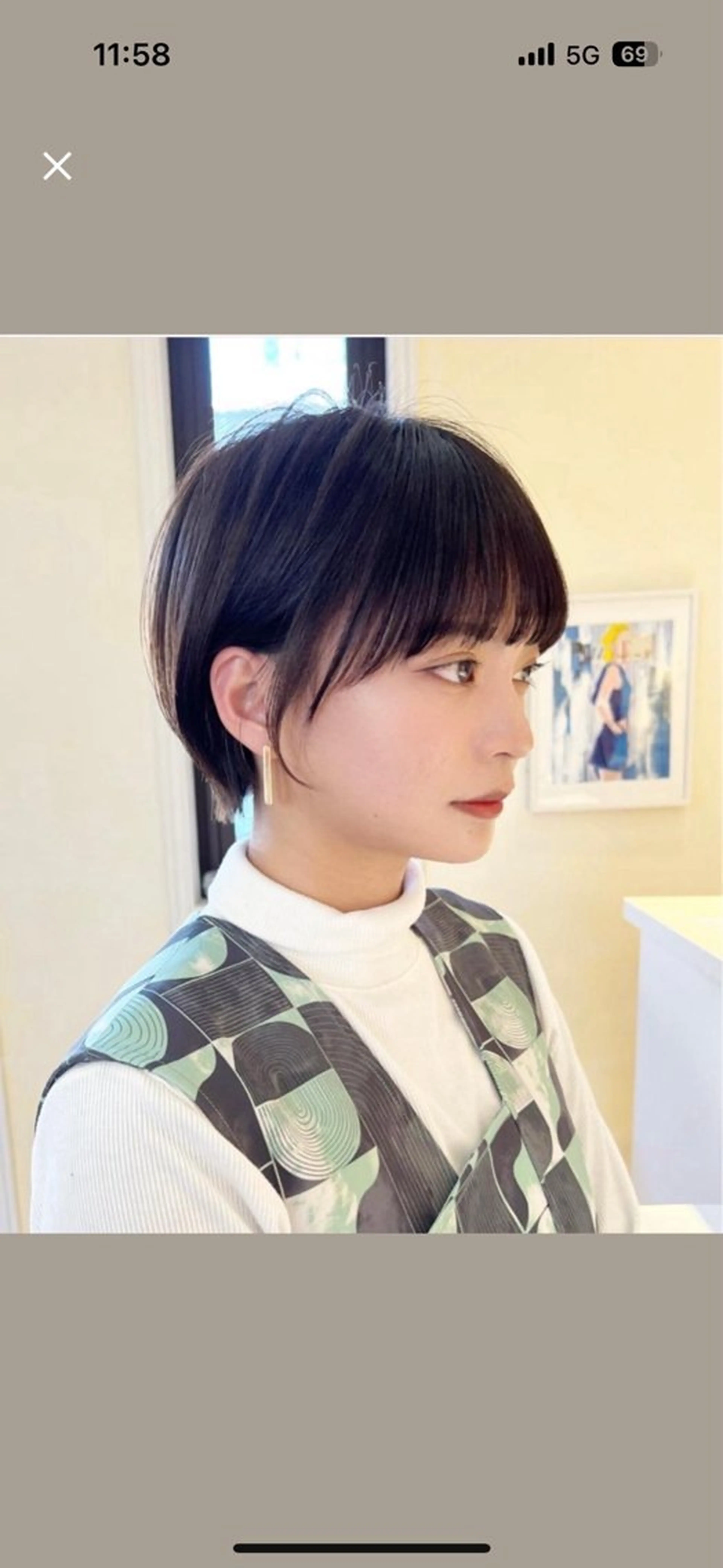 【❤️‍🔥minimo当日、前日限定価格❤️‍🔥】🫧前髪:顔周り 縮毛矯正🫧＋7stepトリートメント🐾🤍の写真