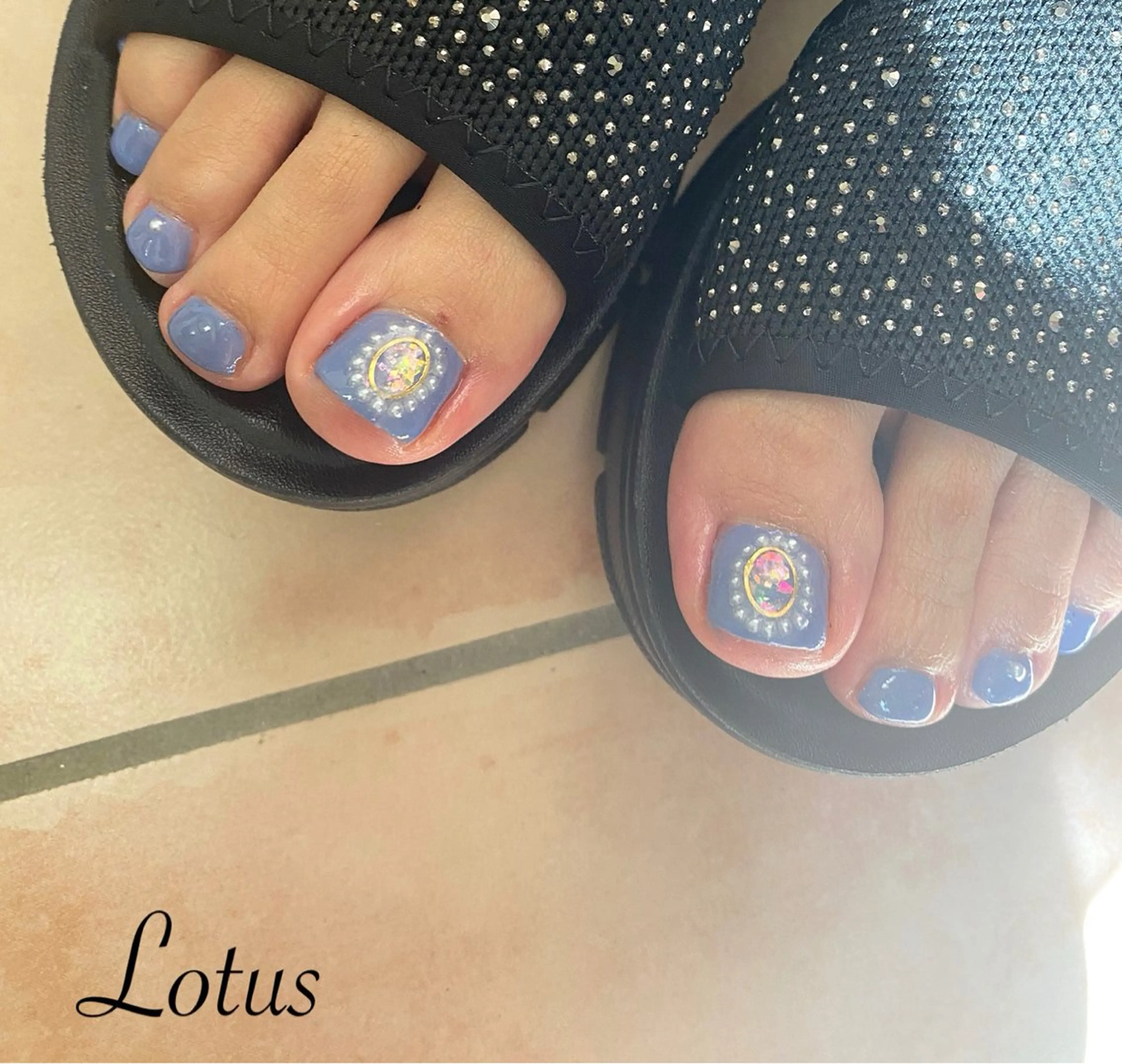ネイル ハンドネイル フットネイル Lotus 🌸のネイルデザイン