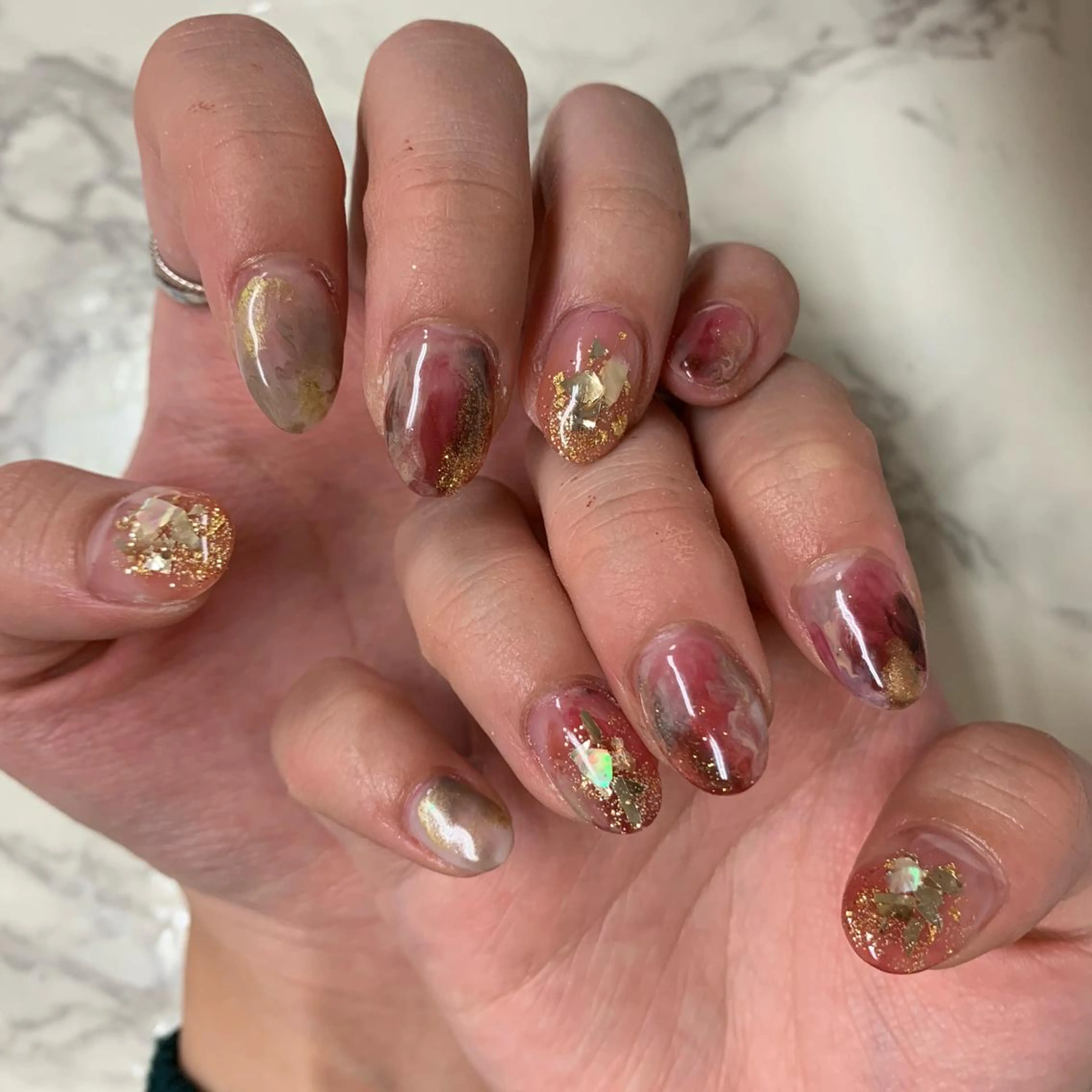 ネイル ハンドネイル フットネイル ネイルサロンアネラ所属・Nail💞 rinakoのネイルデザイン