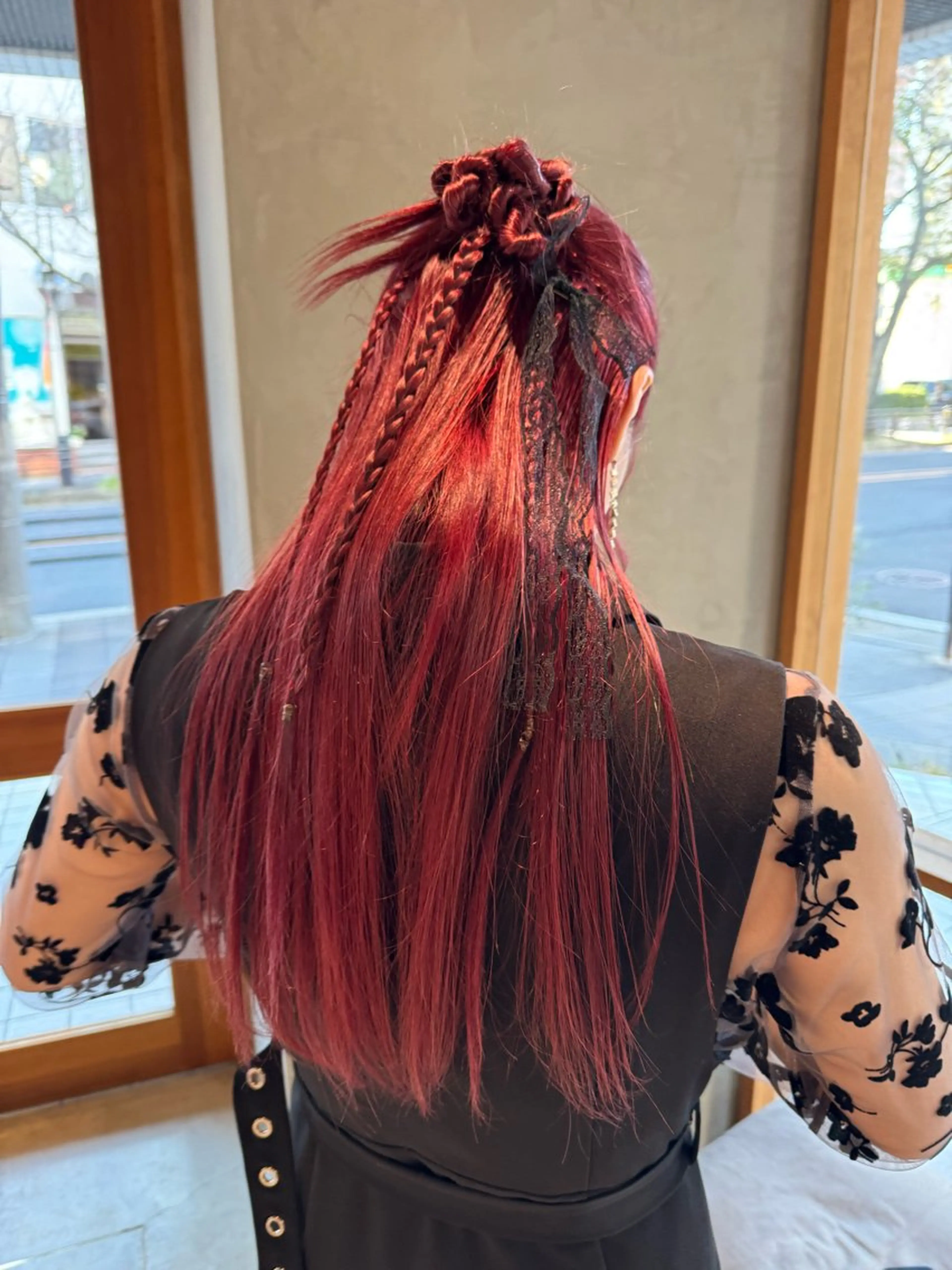カラー ヘアカラー 河合 愛実のヘアスタイル