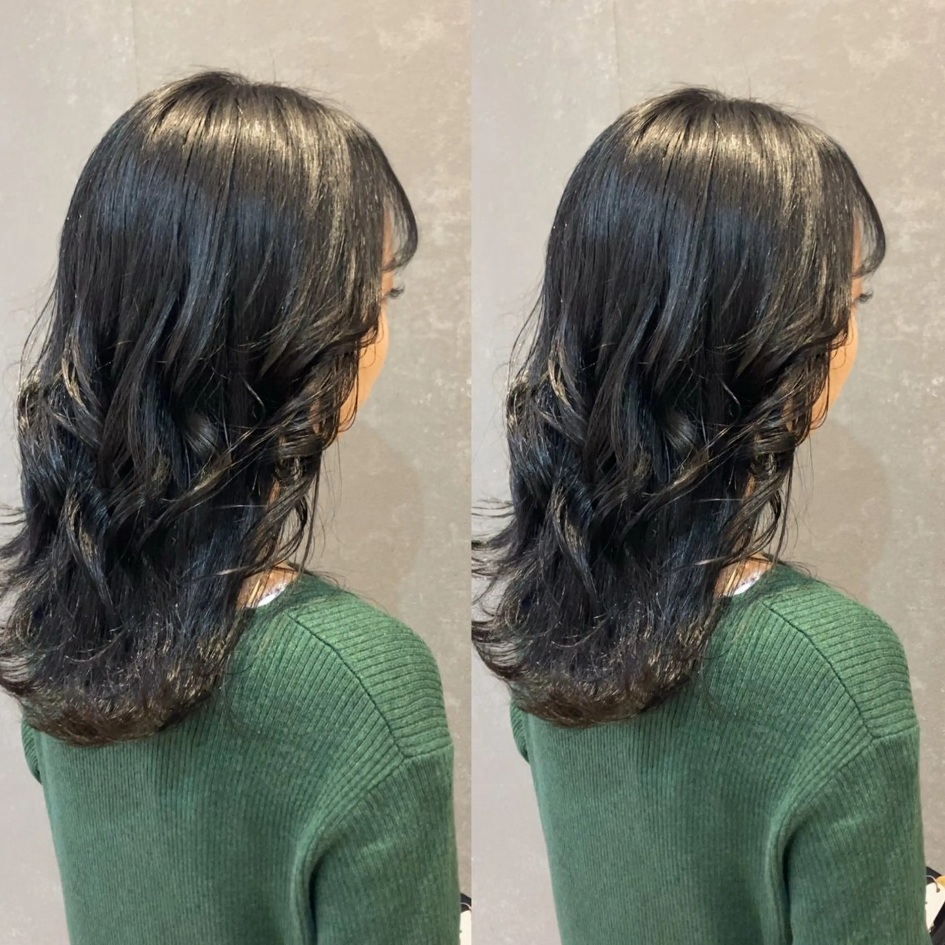ミディアム schon所属・み うのヘアスタイル